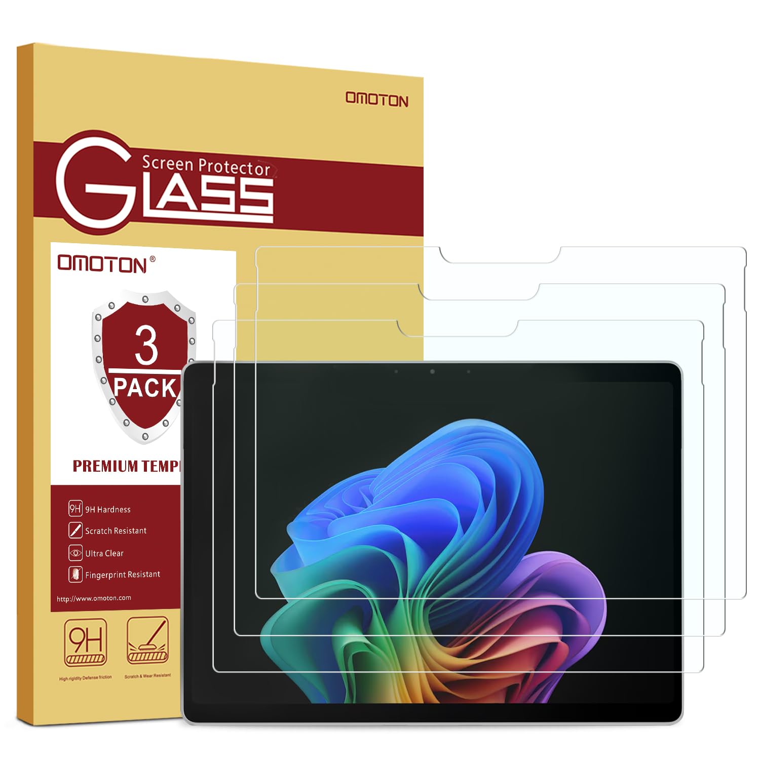 Protector De Pantalla Omoton Para Microsoft Surface Pro 11/10/9 - Venta Internacional.