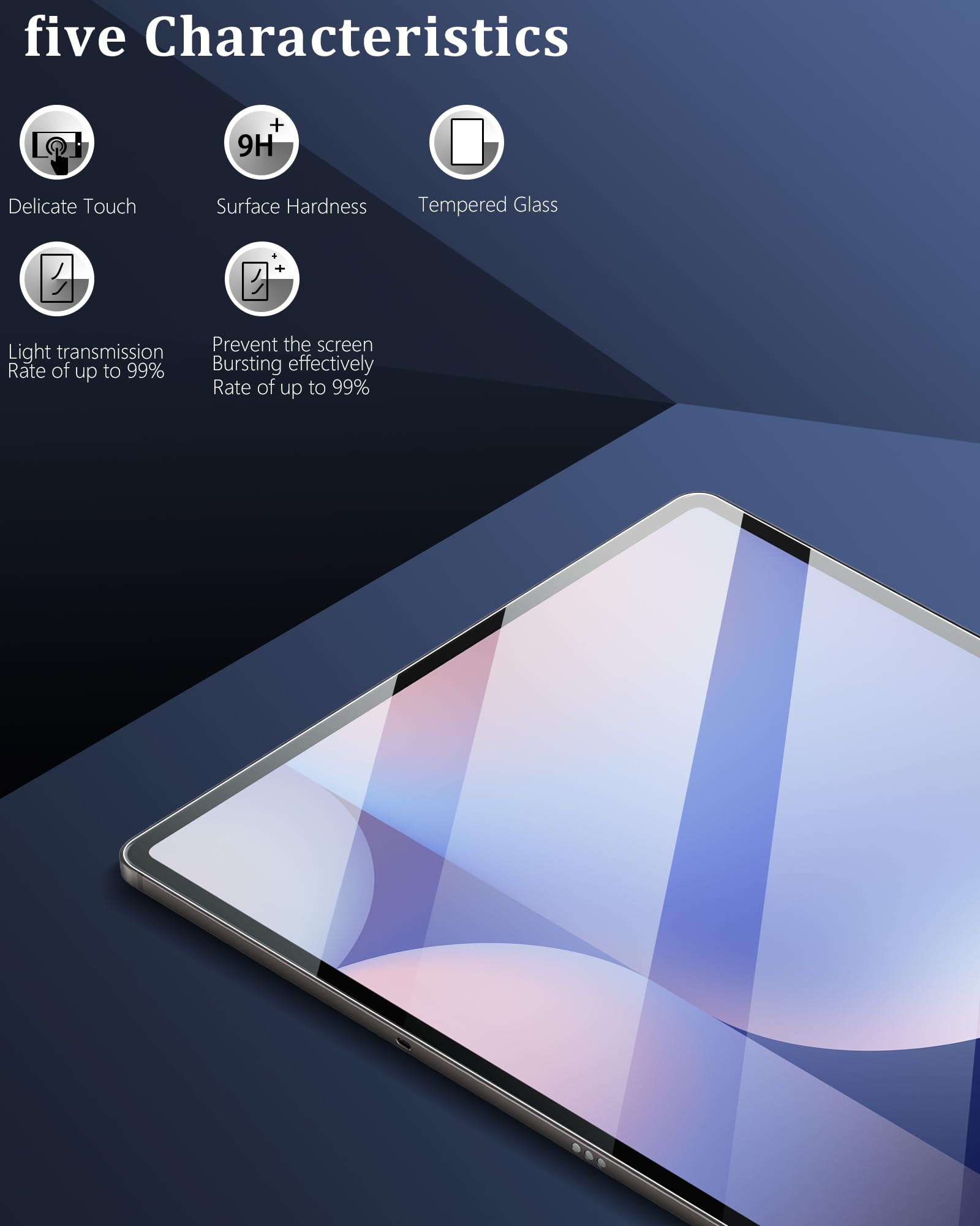 Foto 6 pulgar | Protector De Pantalla Ztotopcases Para Samsung Galaxy Tab S10/s9/s8 Ultra - Venta Internacional.