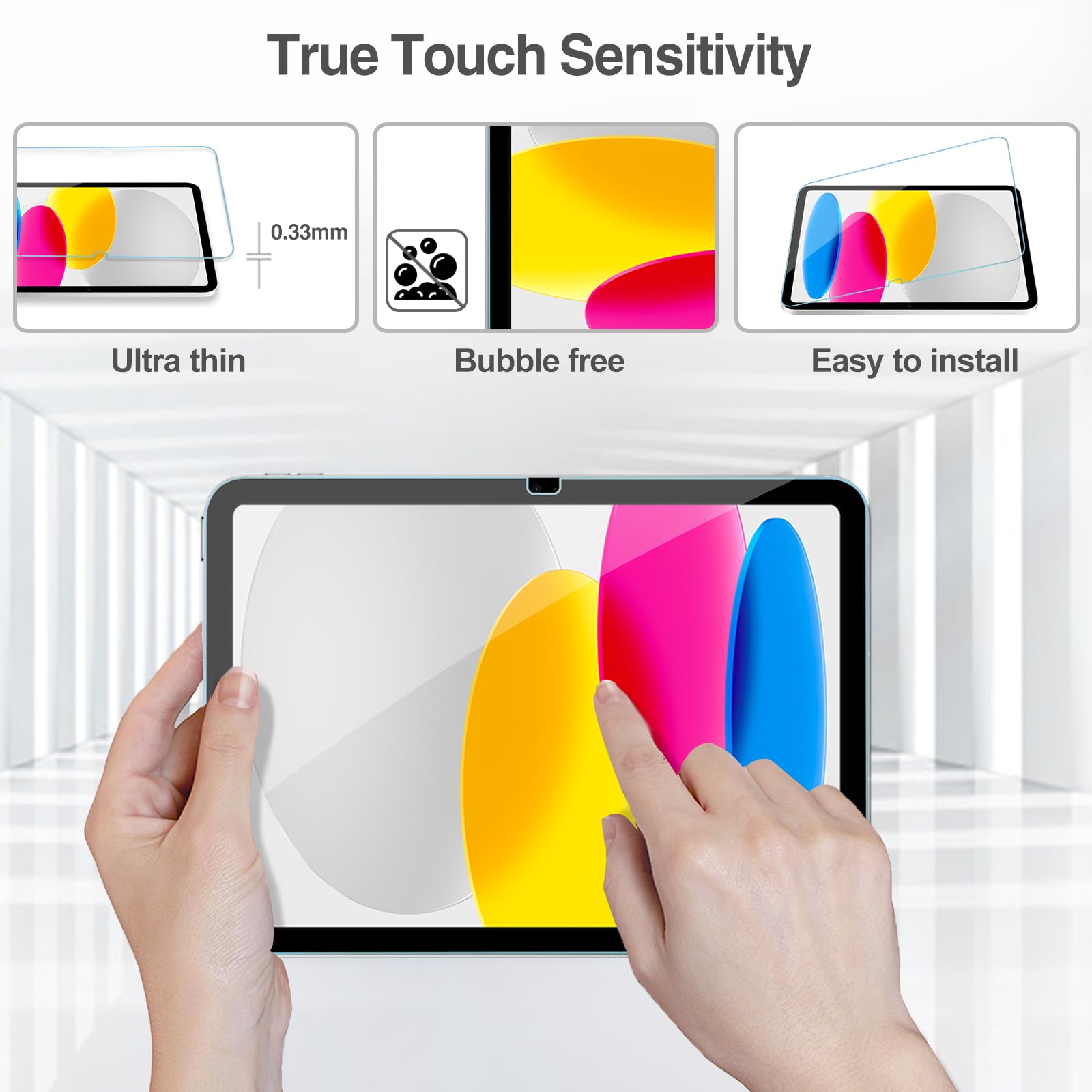 Foto 4 | Protector De Pantalla Procase Para Ipad A16 2025 De 11.ª Y 10.ª Generación - Venta Internacional.
