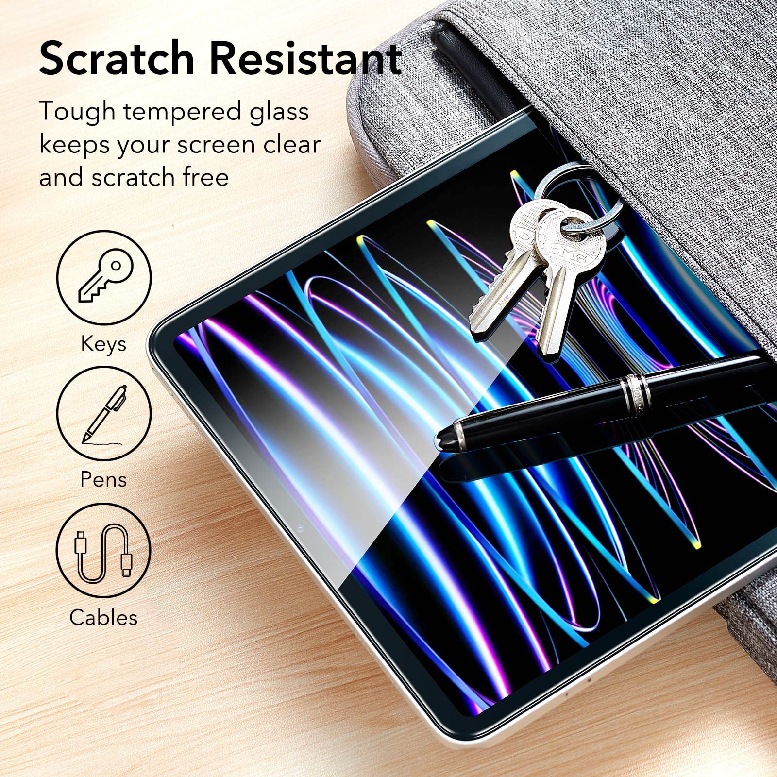 Foto 5 | Protector De Pantalla Esr Para Ipad Air De 5.ª Y 4.ª Generación  Ipad Pro De 11 Pulgadas - Venta Internacional.
