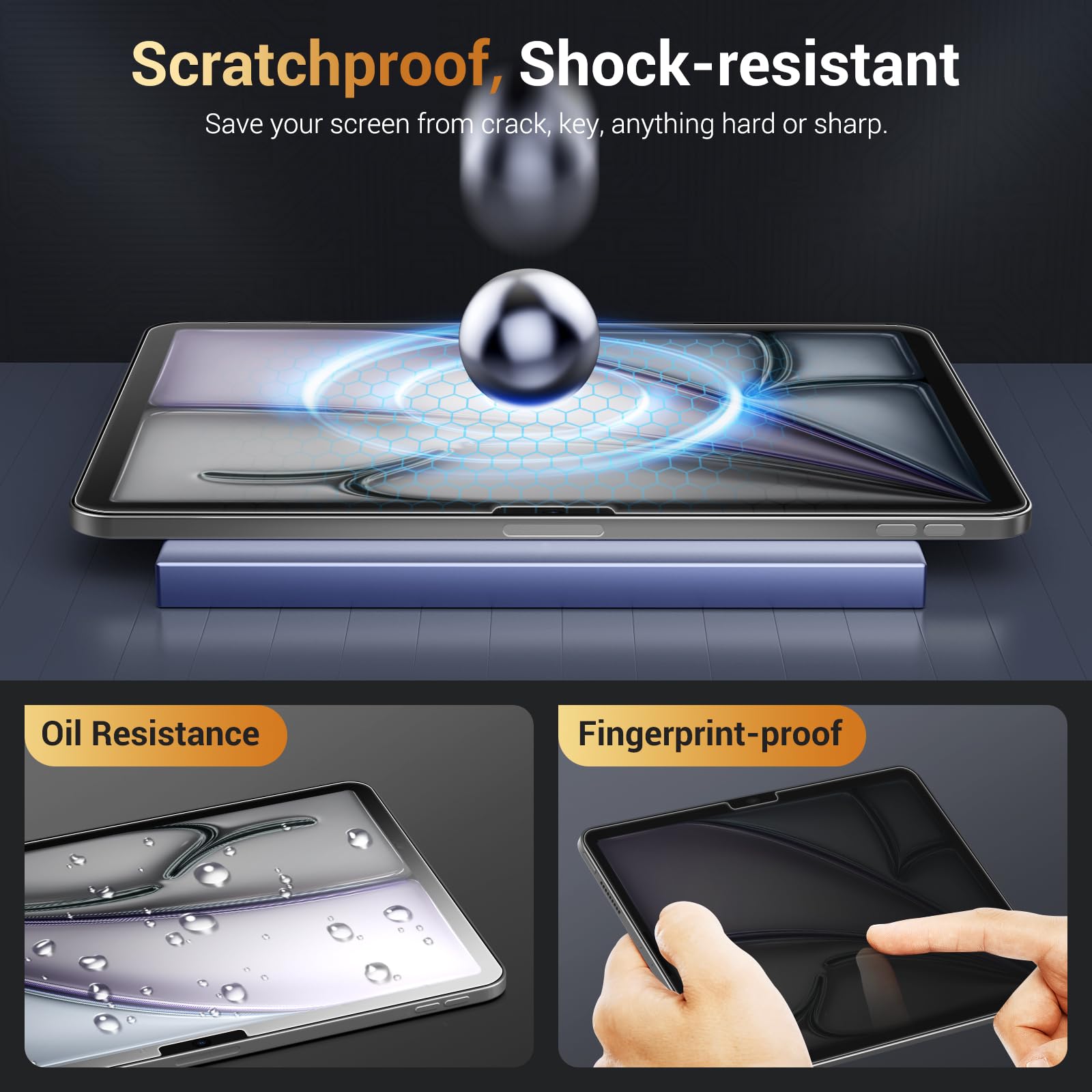 Foto 5 pulgar | Protector De Pantalla De Privacidad Moko Para Ipad Air 11 2025/2024 - Venta Internacional.
