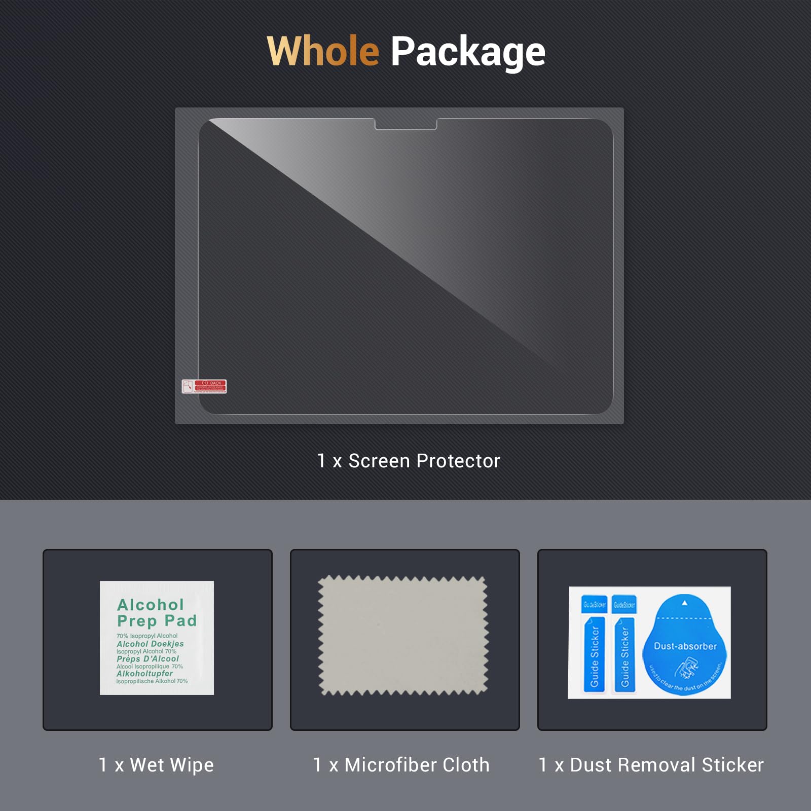 Foto 6 | Protector De Pantalla De Privacidad Moko Para Ipad Air 11 2025/2024 - Venta Internacional.