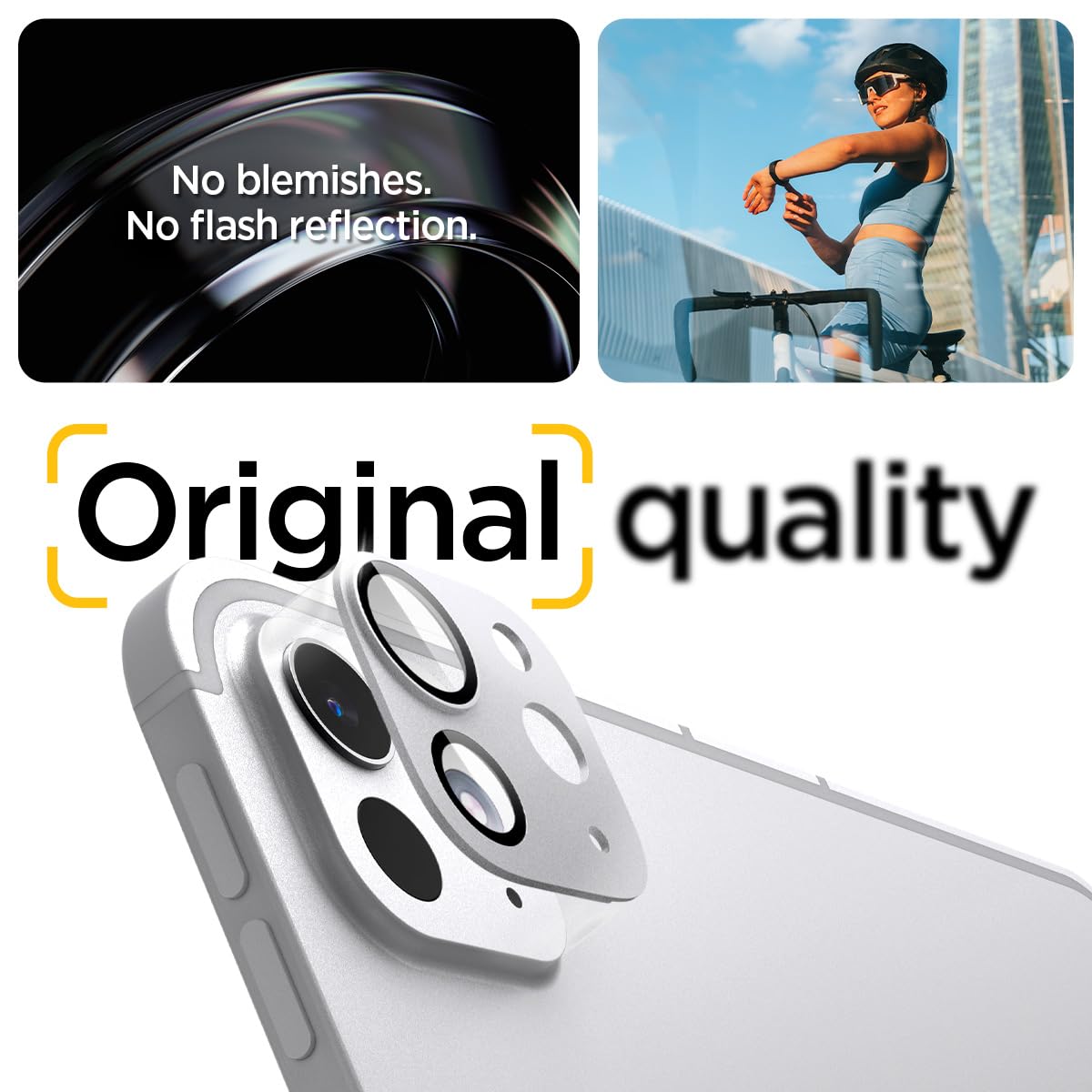 Foto 6 pulgar | Protector De Pantalla Para Lente De Cámara Spigen Glastr Ez Fit Ipad Pro - Venta Internacional.
