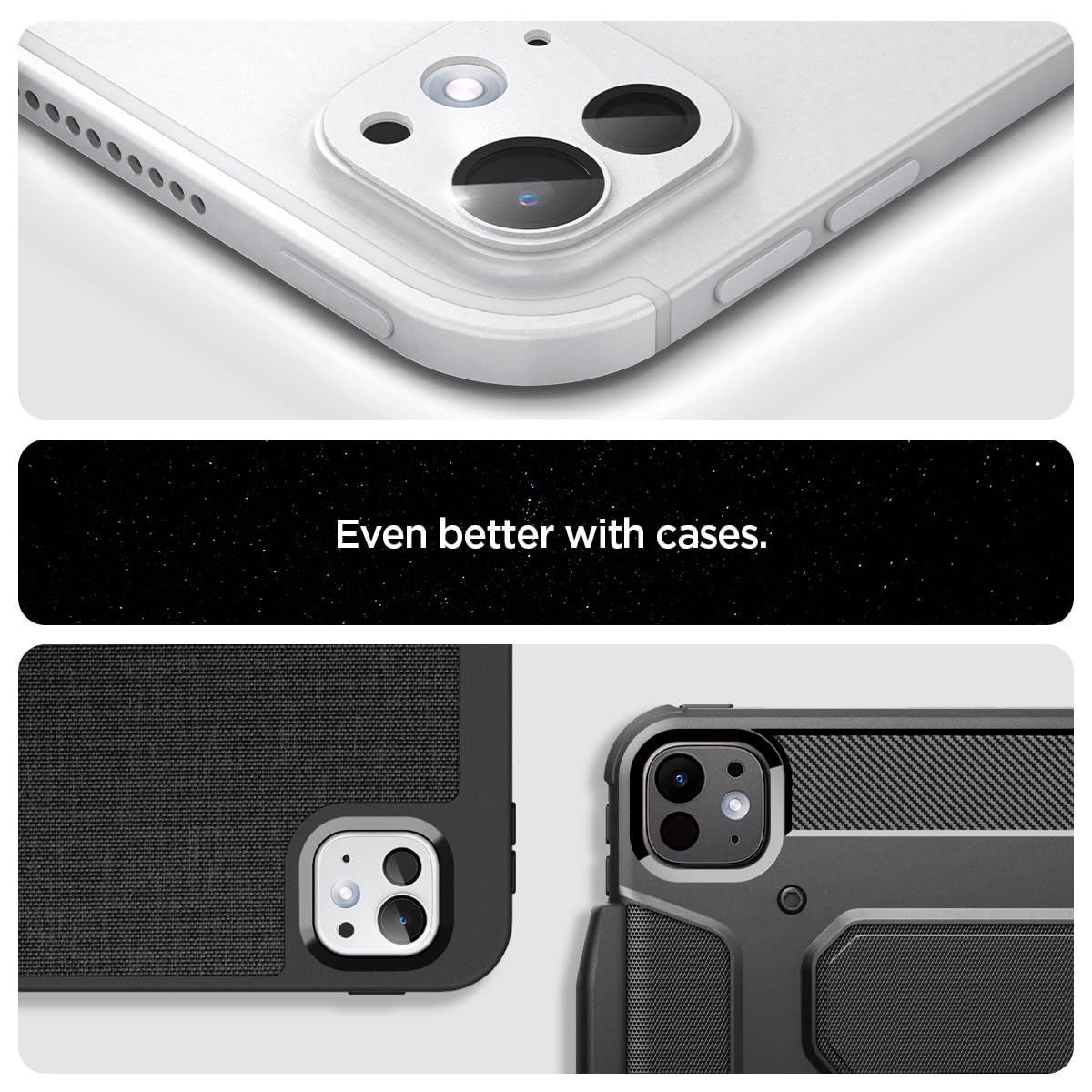 Foto 6 | Protector De Pantalla Para Lente De Cámara Spigen Glastr Ez Fit Ipad Pro - Venta Internacional.