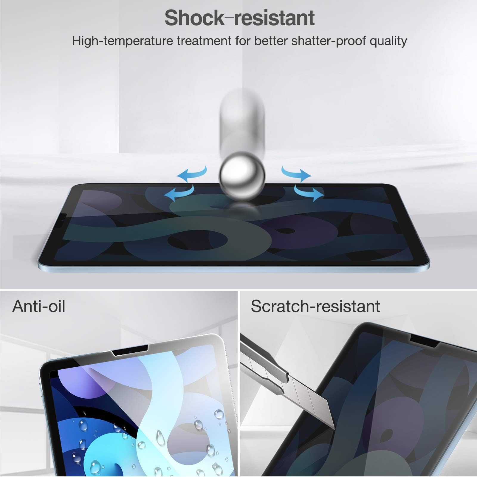 Foto 6 pulgar | Protector De Pantalla Privacy Procase 2 Para Ipad Air 5th - Venta Internacional.