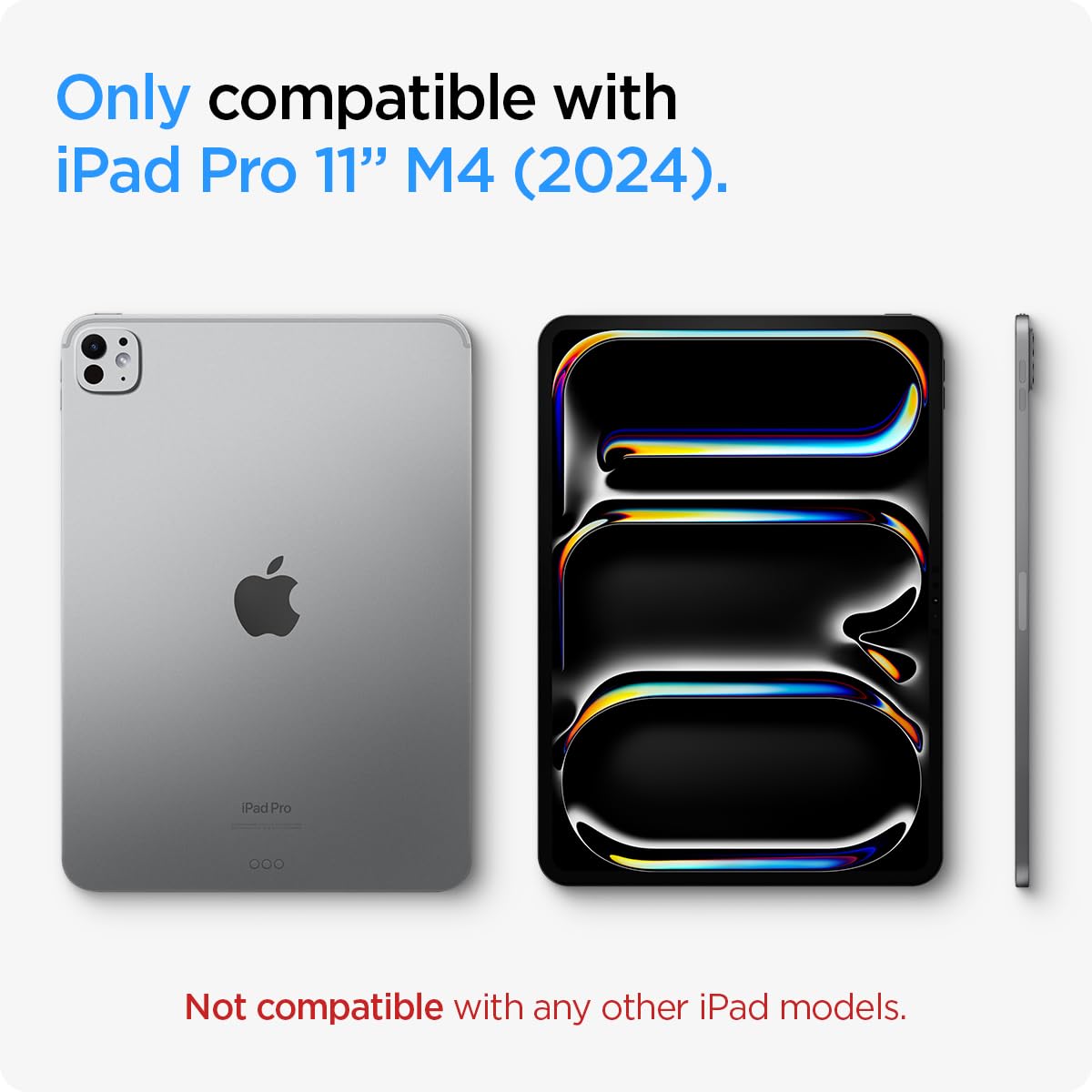 Foto 3 pulgar | Protector De Pantalla Spigen Glastar Ez Fit Ipad Pro 11'' M4 - Venta Internacional.