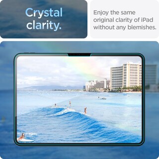 Foto 6 | Protector De Pantalla Spigen Glastar Ez Fit Ipad Pro 11'' M4 - Venta Internacional.