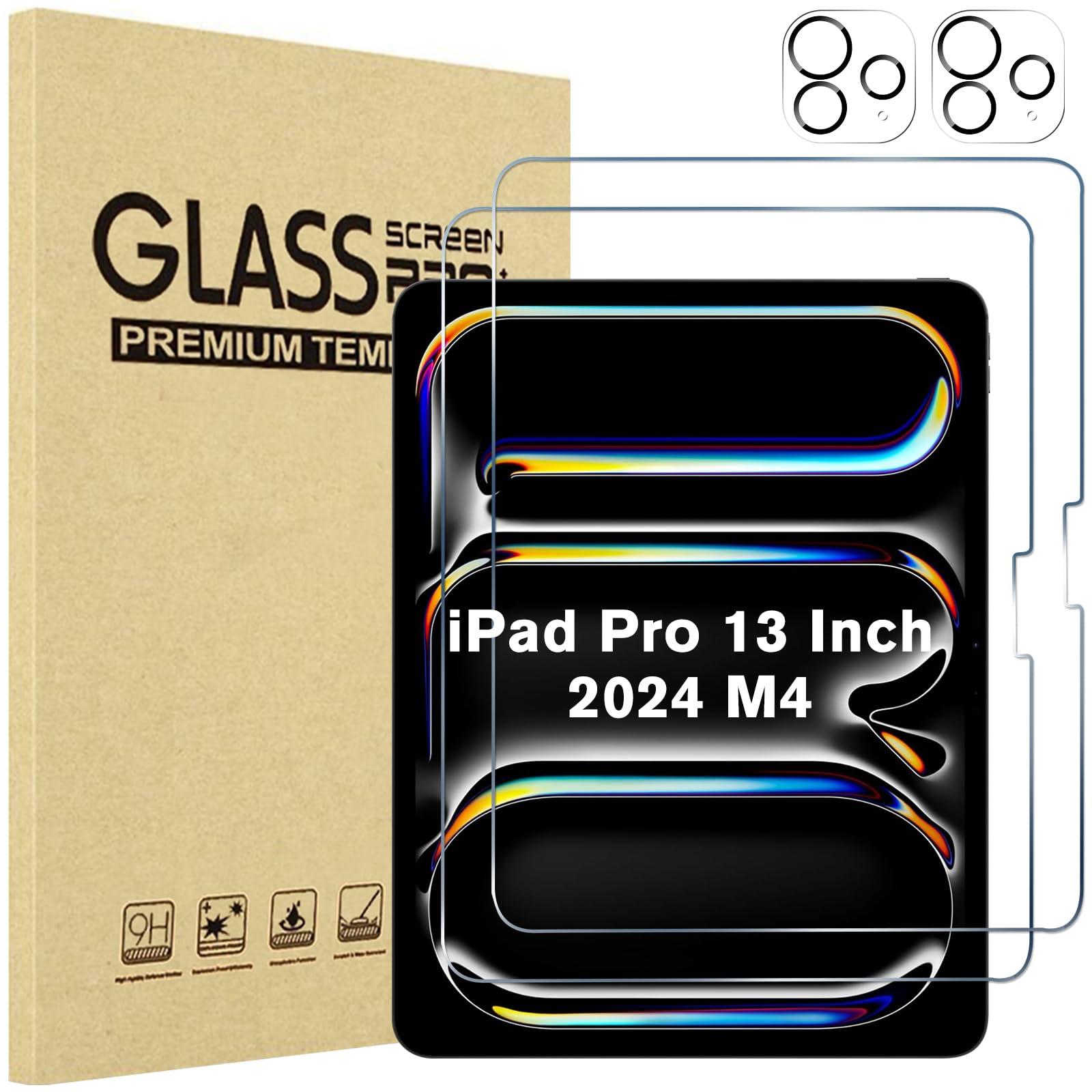 Protector De Pantalla Procase Para Ipad Pro 13 2024 Con Lente De Cámara - Venta Internacional.