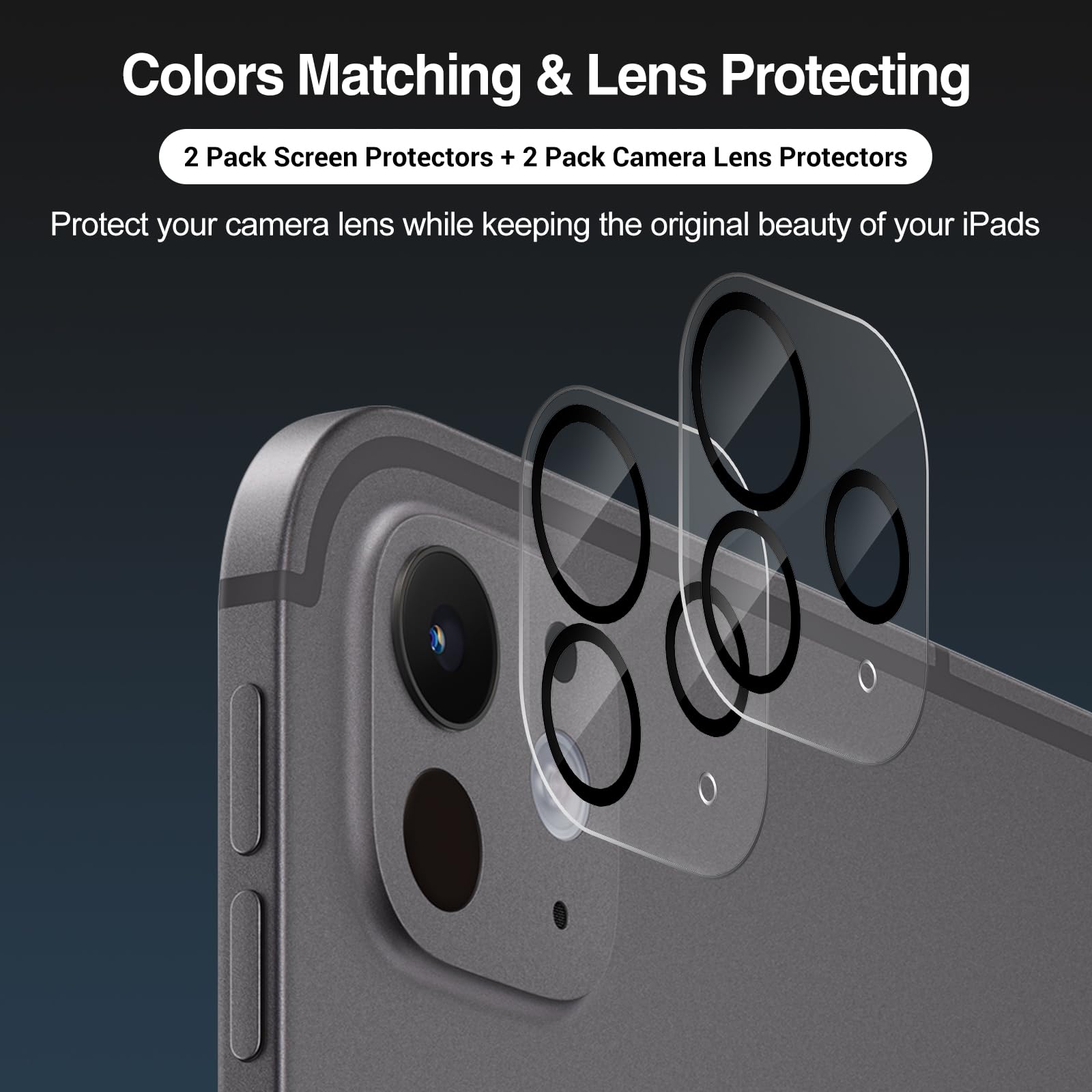 Foto 2 | Protector De Pantalla Procase Para Ipad Pro 13 2024 Con Lente De Cámara - Venta Internacional.