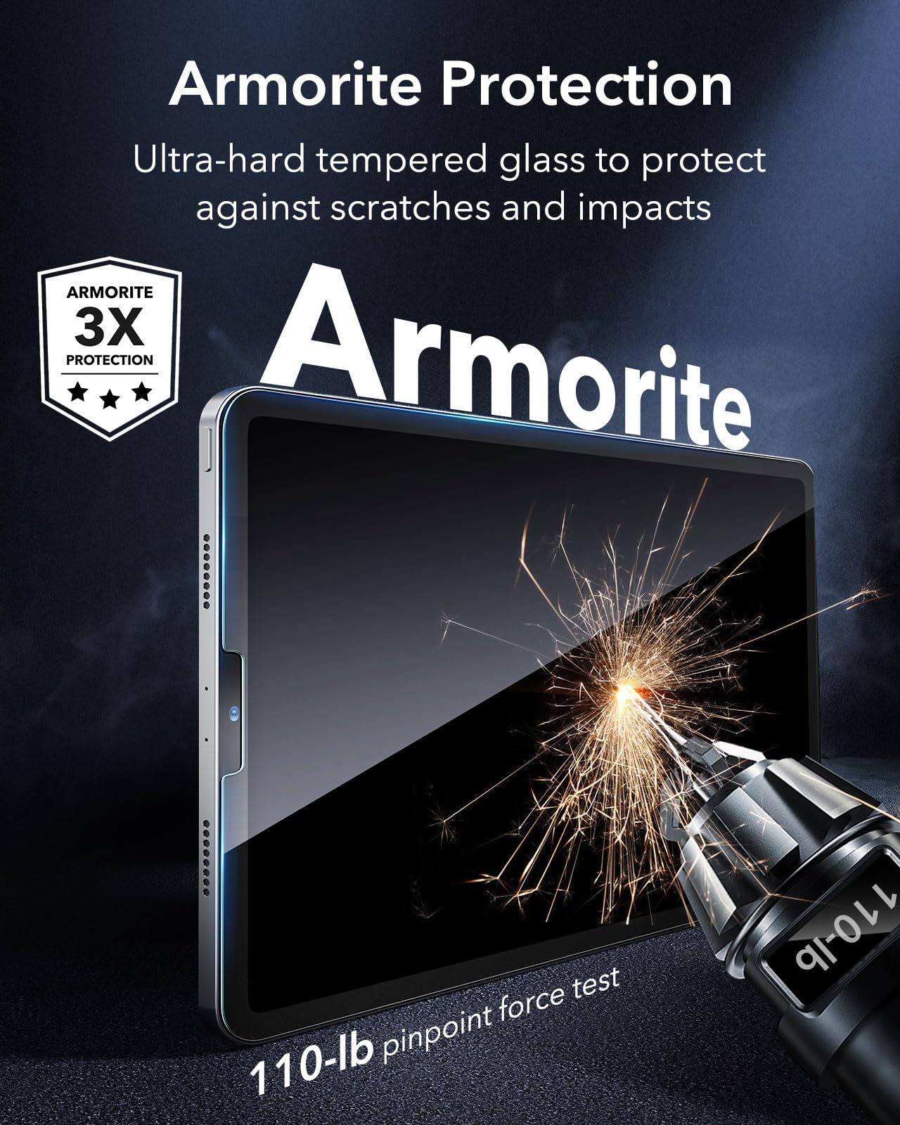 Foto 4 | Protector De Pantalla Esr Armorite Para Ipad Pro 11''/ipad Air 5/4 - Venta Internacional.