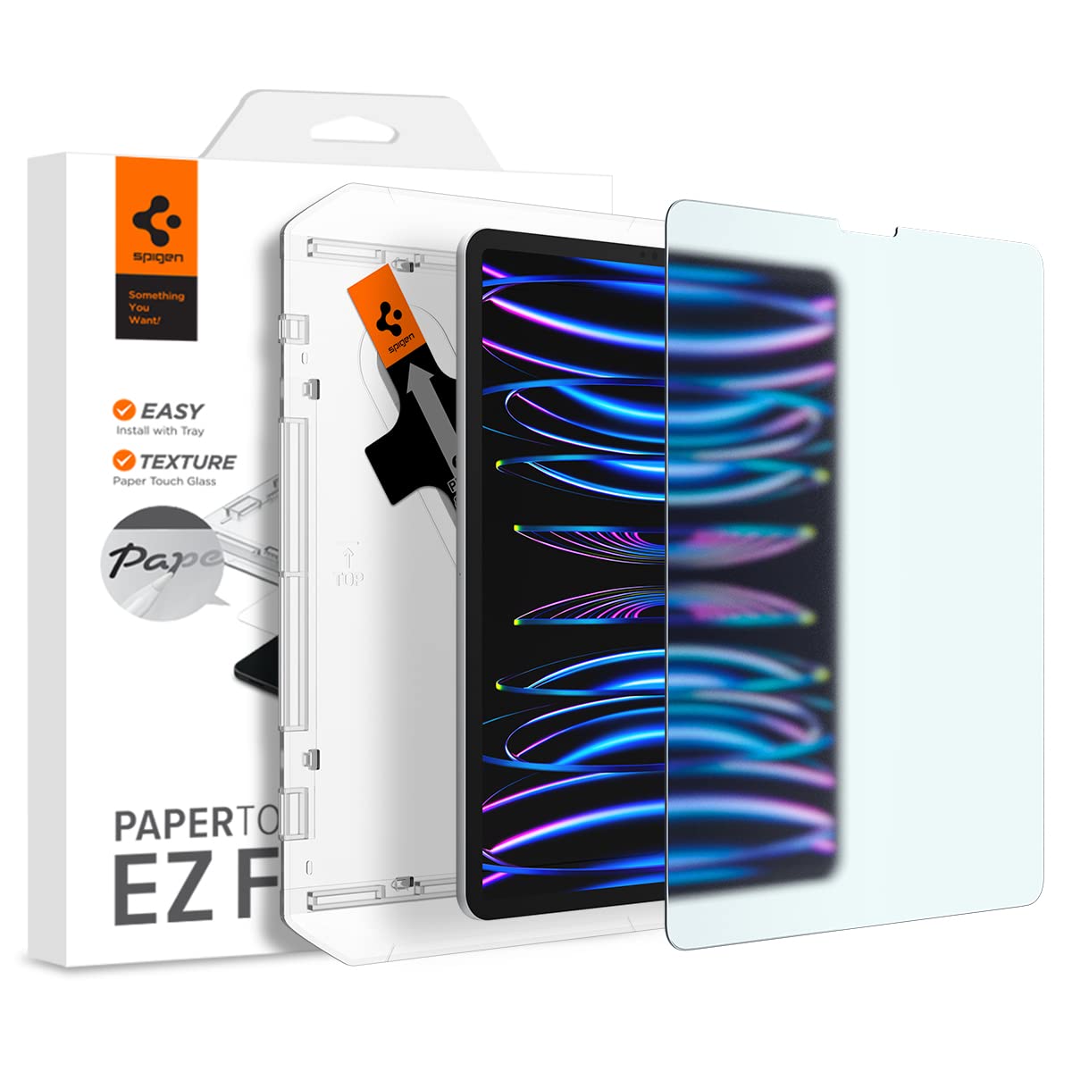 Protector De Pantalla Spigen Papertouch Glastr Ez Fit Para Ipad Pro 11 Y Ipad Air 5th Y Ipad Air 4th - Venta Internac