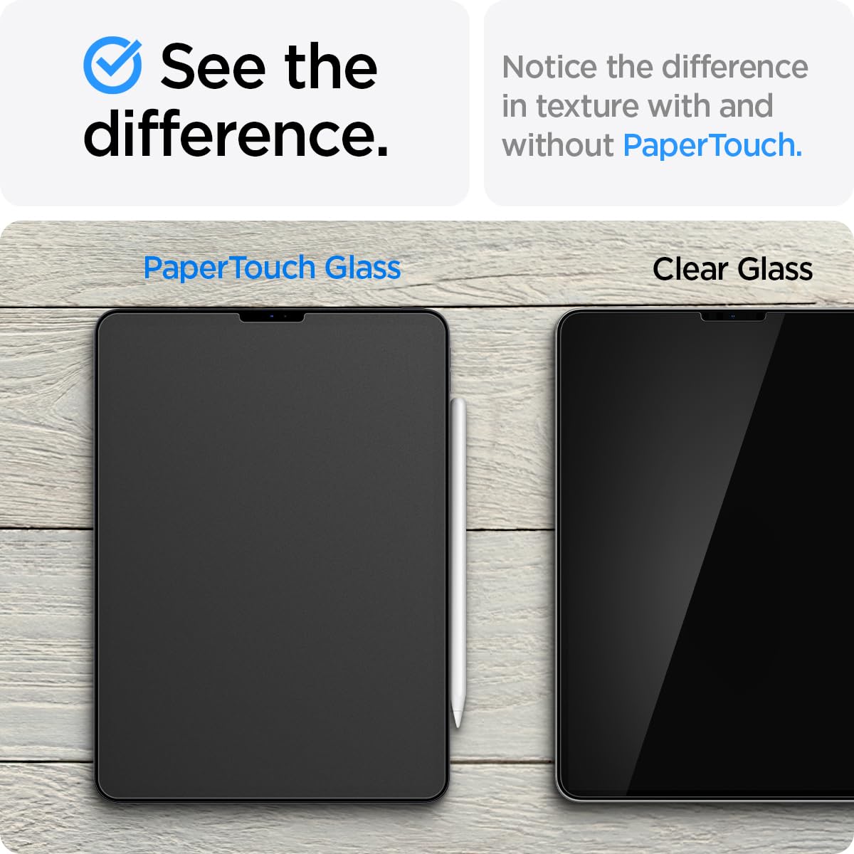Foto 7 pulgar | Protector De Pantalla Spigen Papertouch Glastr Ez Fit Para Ipad Pro 11 Y Ipad Air 5th Y Ipad Air 4th - Venta Internac