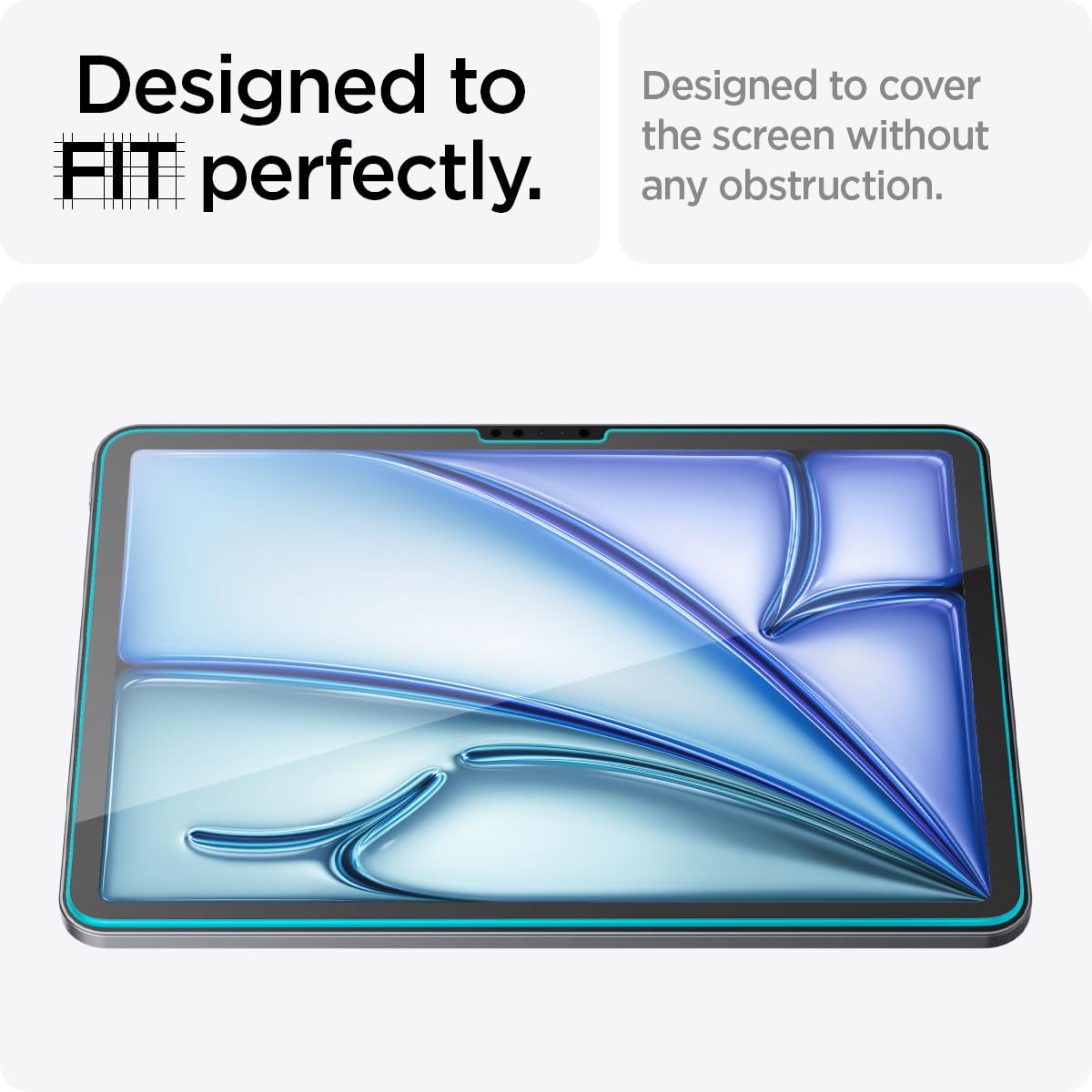 Foto 6 pulgar | Protector De Pantalla Spigen Glastar Ez Fit Ipad Air 11'' M3/m2 - Venta Internacional.