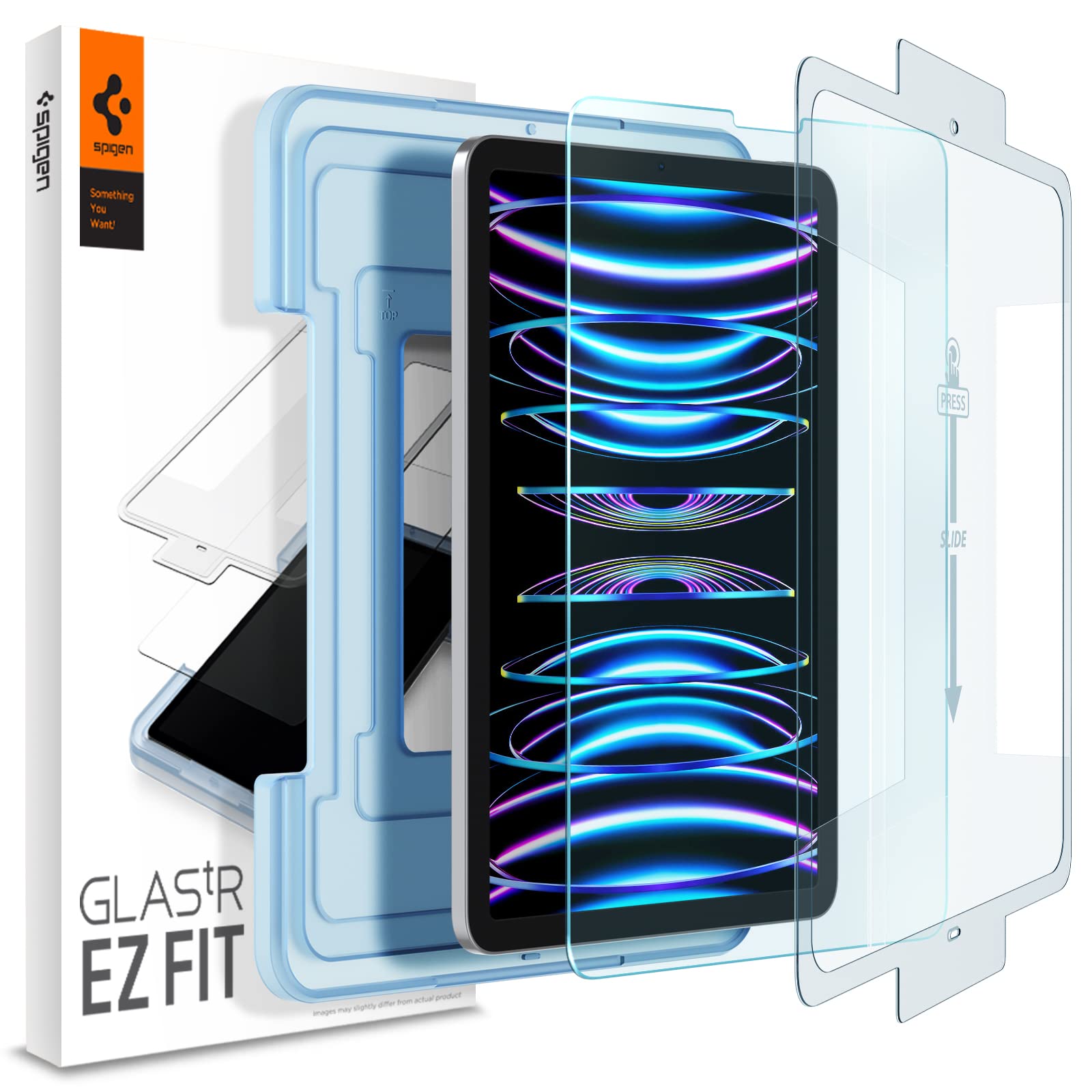 Protector De Pantalla Spigen Glas.tr Ez Fit Para Ipad Pro 11 - Venta Internacional.