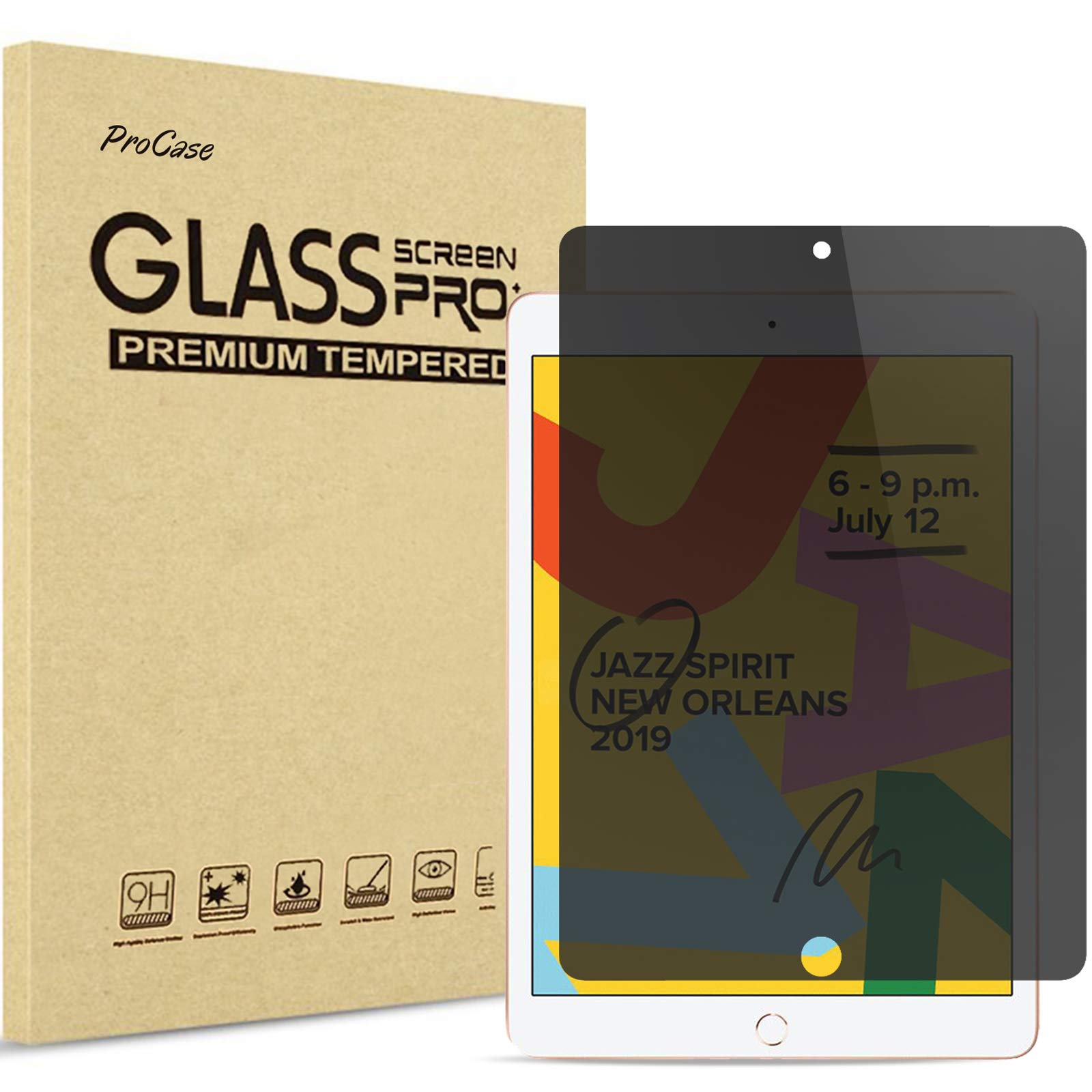 Foto 2 pulgar | Protector De Pantalla De Privacidad Procase Para Ipad 10.2 9  8  7 - Venta Internacional.