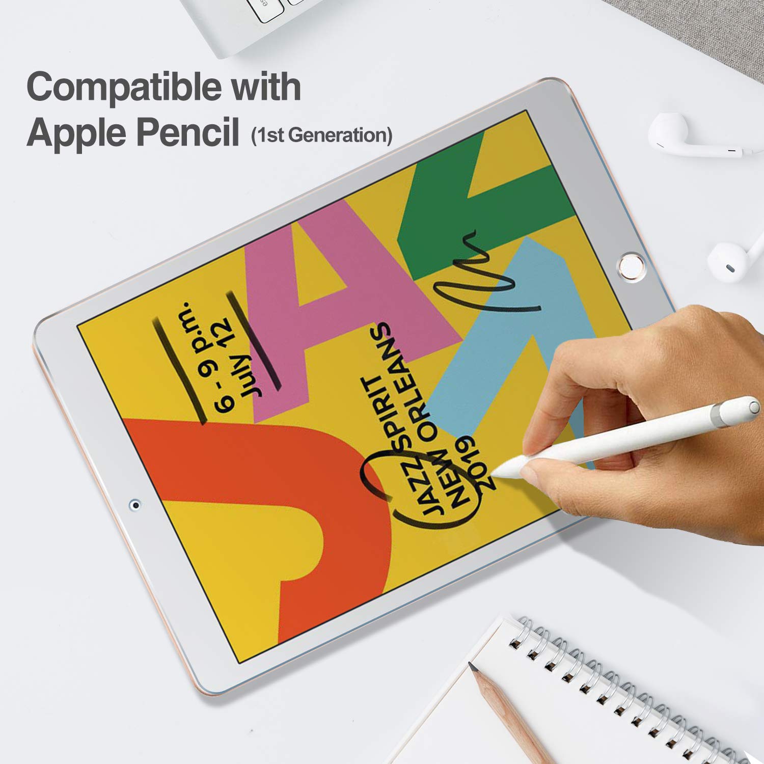Foto 6 | Protector De Pantalla De Privacidad Procase Para Ipad 10.2 9  8  7 - Venta Internacional.