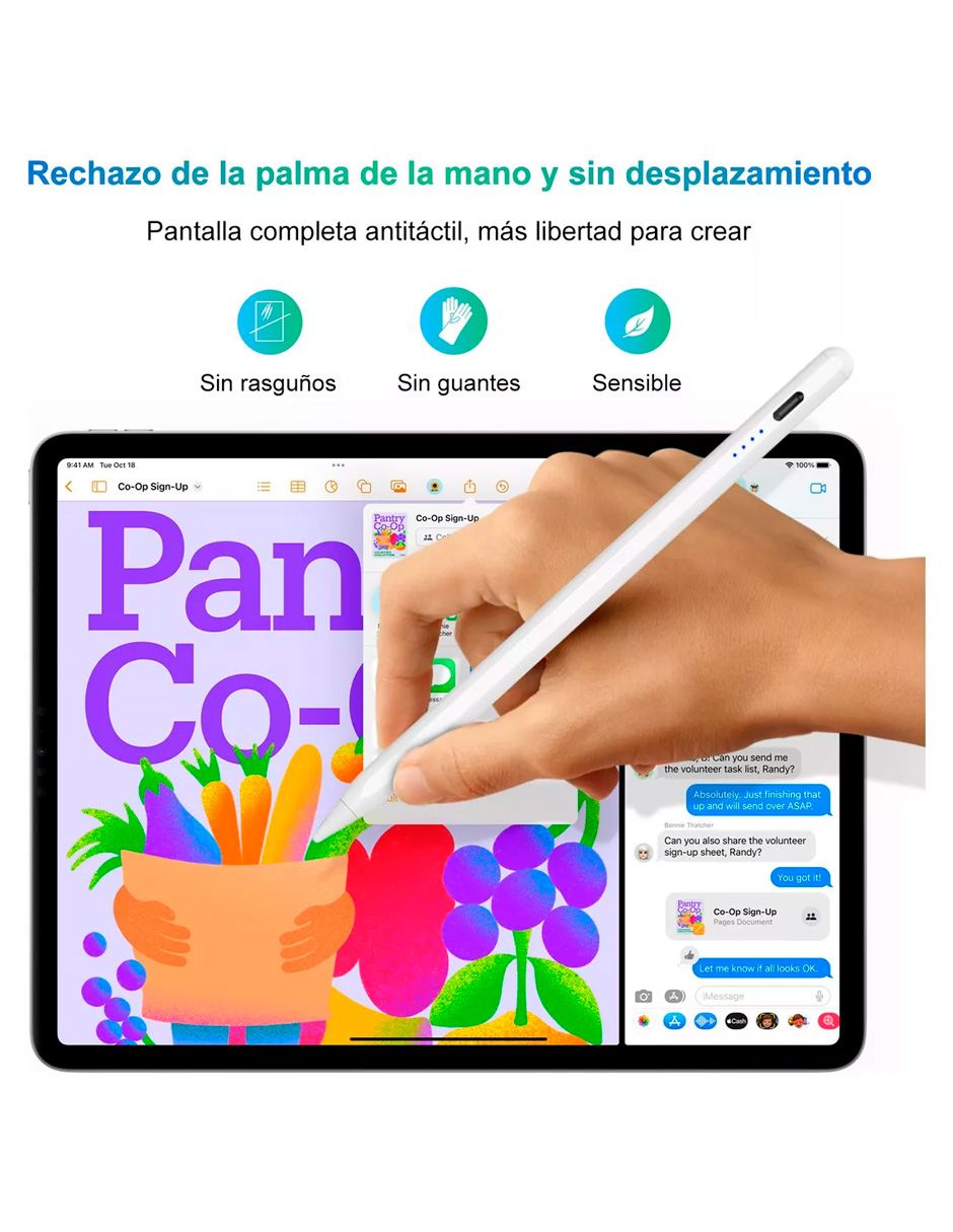 Foto 6 | Lápiz Óptico Petukita Box Pluma Magnética Para Android / Ios