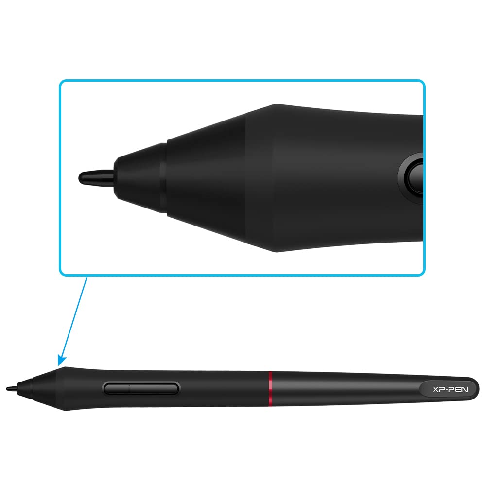 Foto 6 pulgar | Lápiz Stylus Xp-pen Pa2 8192 Sin Pilas A Presión Para Artistas - Venta Internacional.