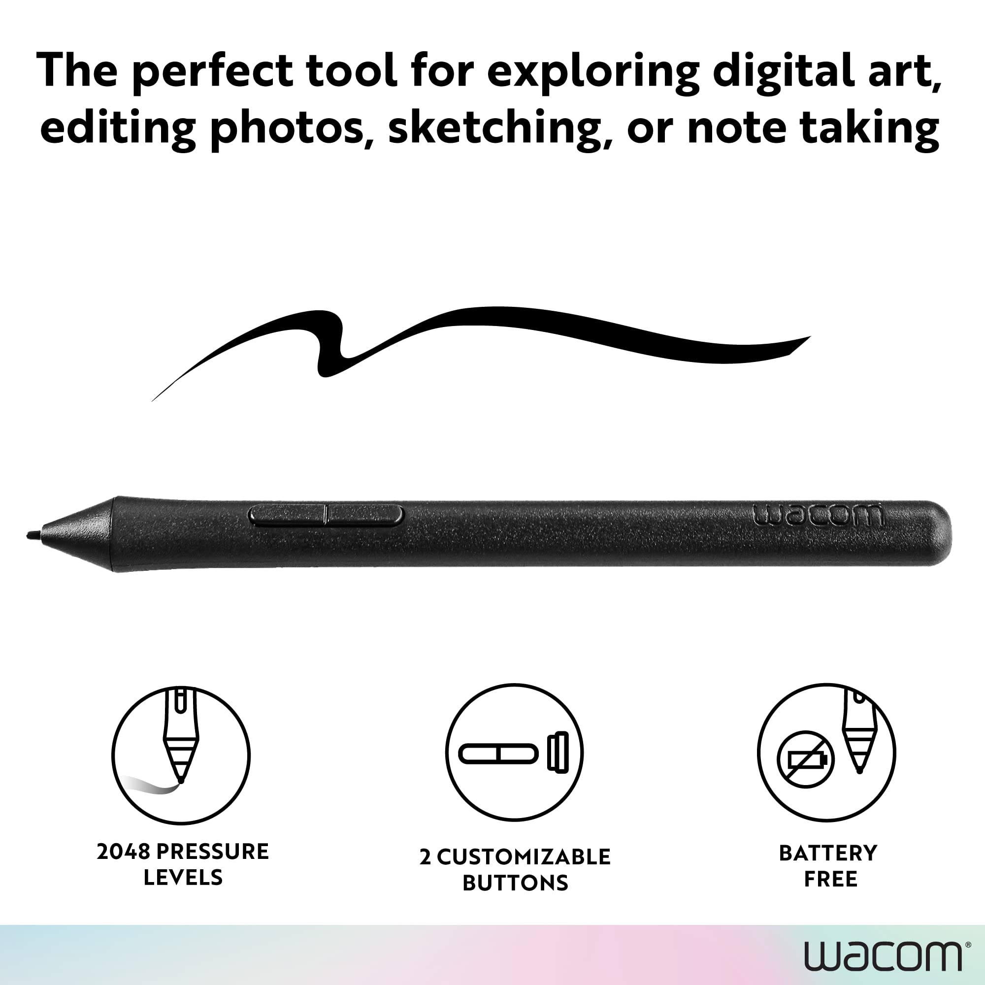 Foto 4 pulgar | Tableta Gráfica Wacom Intuos Pen Lp190k (versión Antigua) Negra - Venta Internacional.