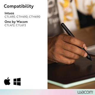 Foto 7 | Tableta Gráfica Wacom Intuos Pen Lp190k (versión Antigua) Negra - Venta Internacional.