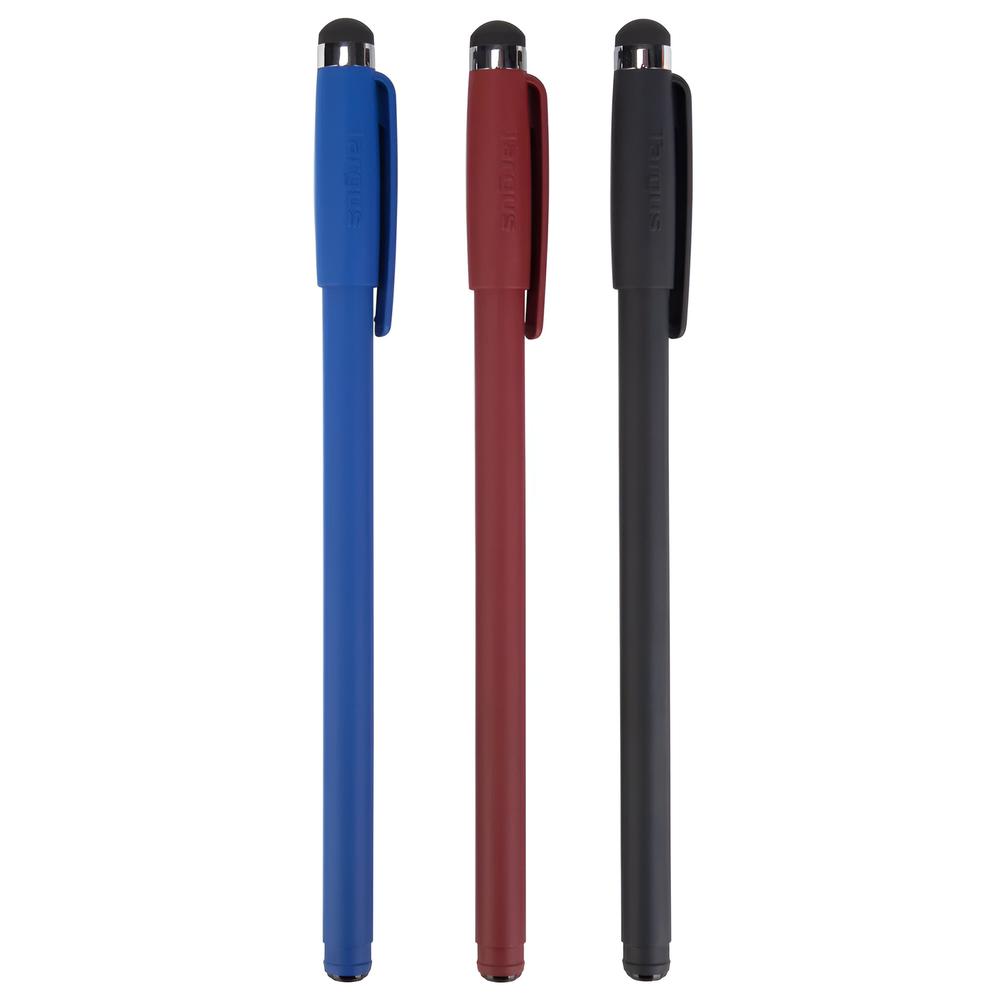 Targus Stylus 3 Pack Pluma Y Lápiz Para Ipad O Smartphone