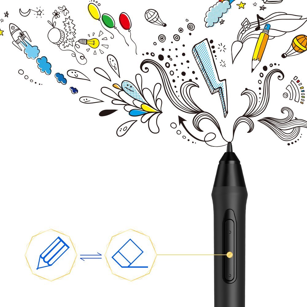 Foto 3 | Bolígrafo Pasivo Xp-pen P05 Para Tableta Deco 01 V2 Deco03 G640s - Venta Internacional.