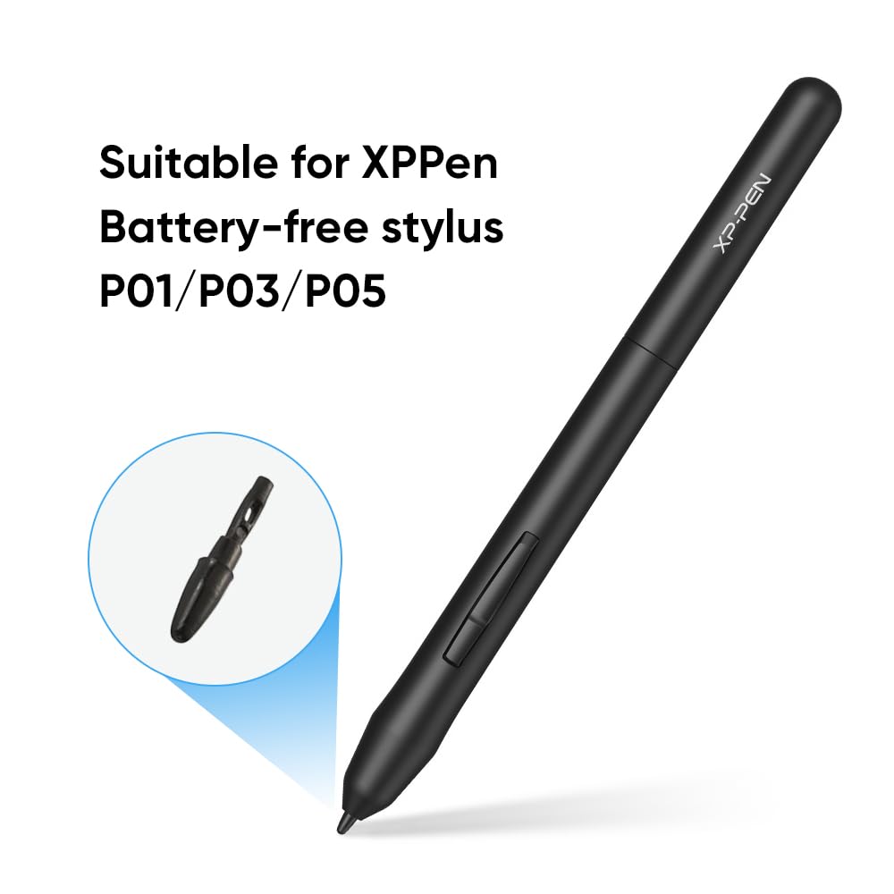Foto 3 pulgar | Plumas De Repuesto Para Lápiz Capacitivo Xp-pen P01/p03/p05, Paquete De 20 - Venta Internacional.