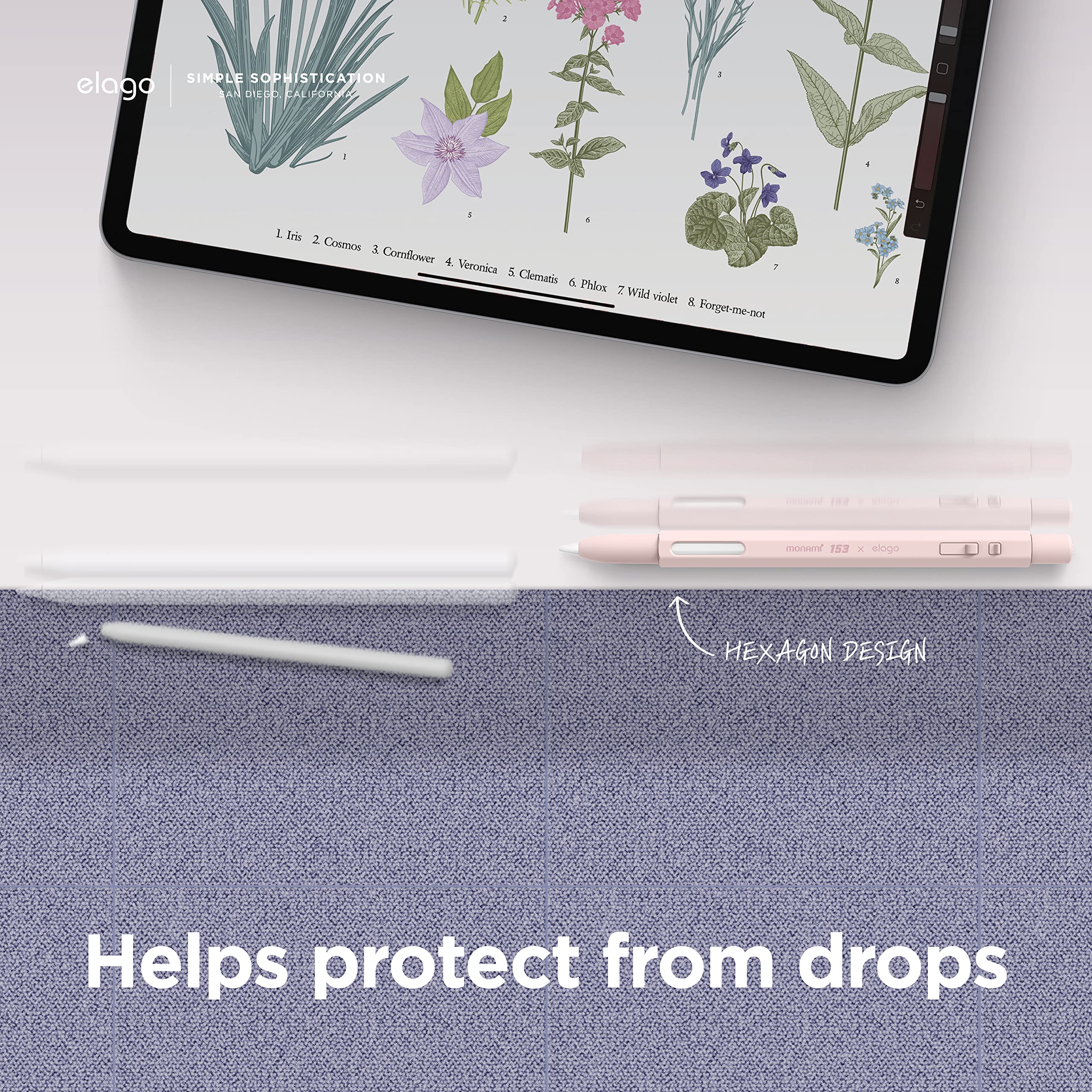 Foto 7 pulgar | Funda Elago X Monami Compatible Con Apple Pencil Pro Y 2nd G - Venta Internacional.