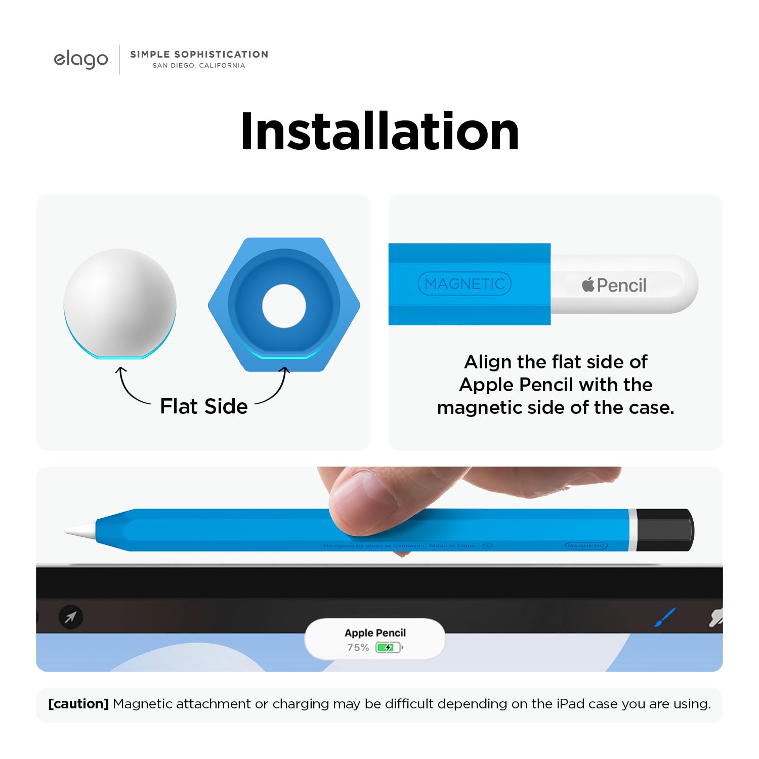 Foto 6 pulgar | Estuche Para Lápices Elago Classic Compatible Con El Apple Pencil De Segunda Generación - Venta Internacional.