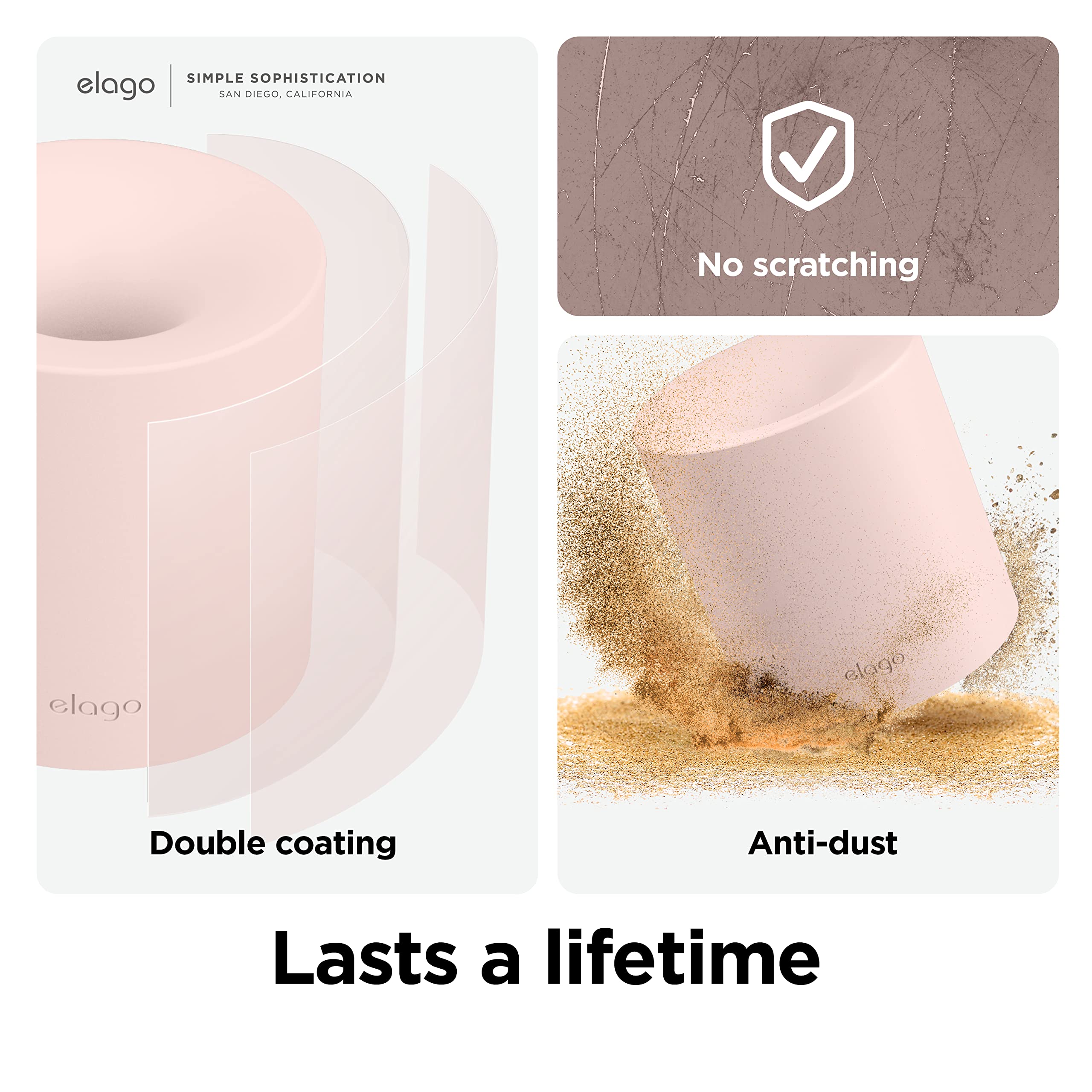 Foto 5 pulgar | Soporte Para Lápices Elago Compatible Con Apple Pencil Pro Pink - Venta Internacional.