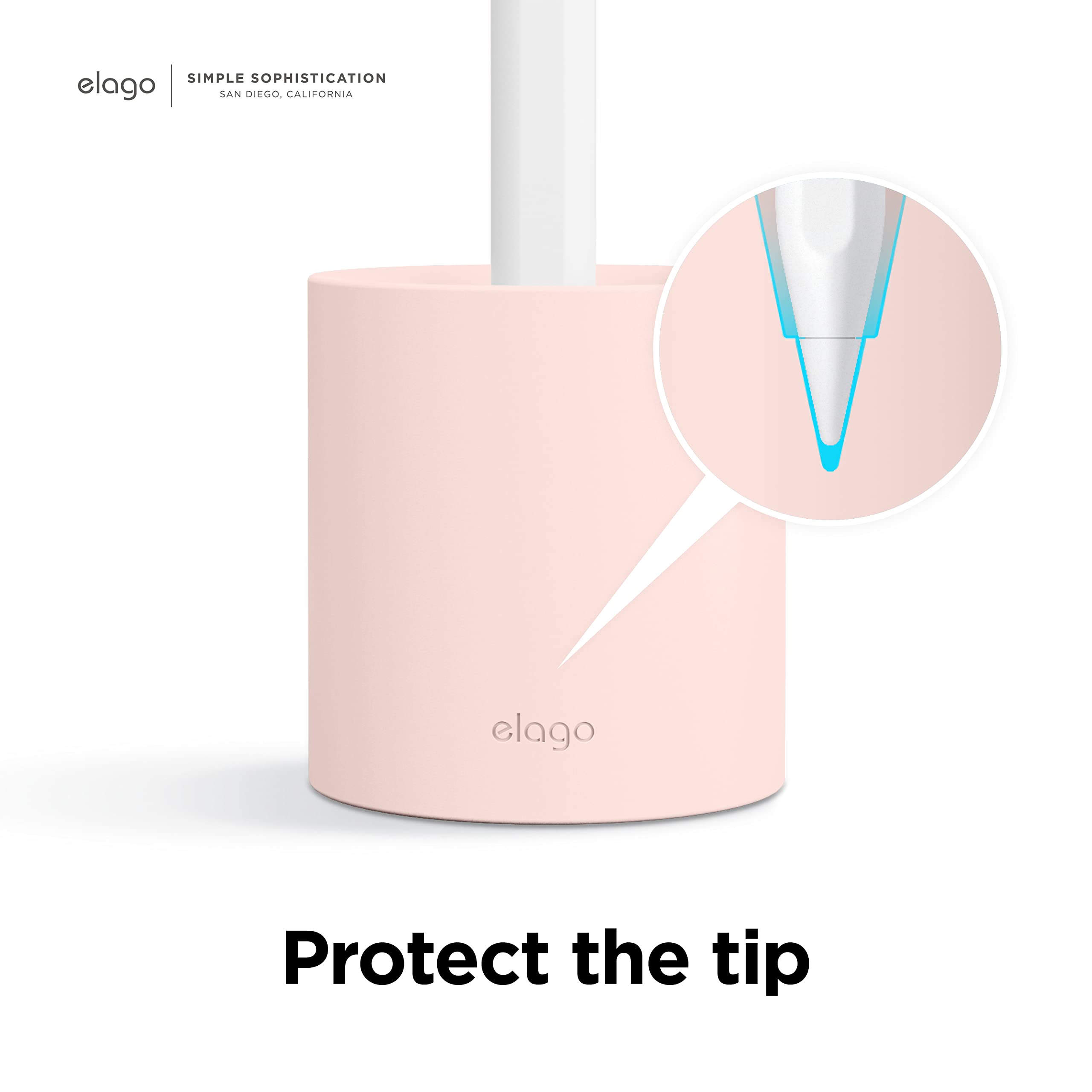 Foto 6 pulgar | Soporte Para Lápices Elago Compatible Con Apple Pencil Pro Pink - Venta Internacional.