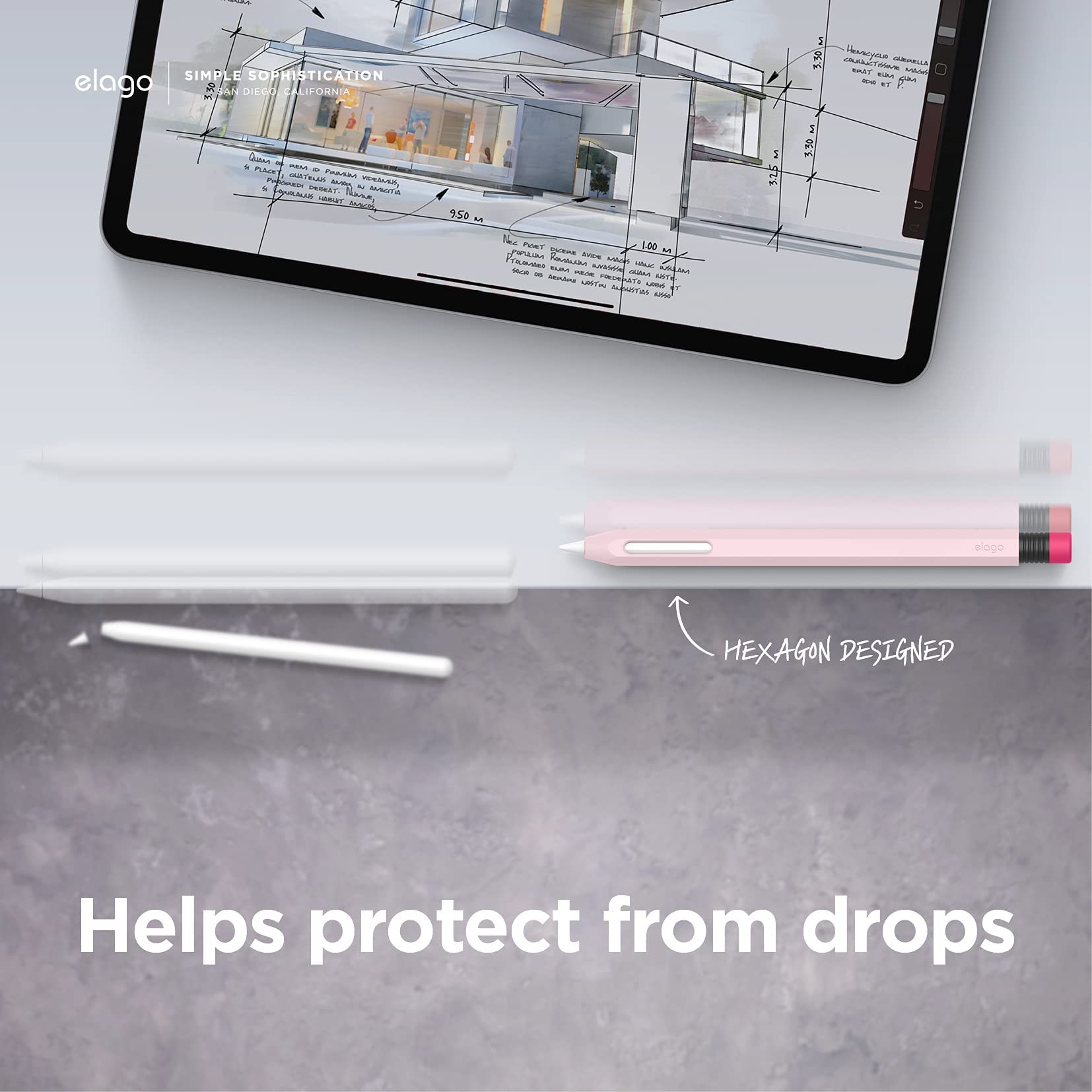 Foto 7 pulgar | Funda Elago Classic Compatible Con Apple Pencil Pro Y De Segunda Generación - Venta Internacional.