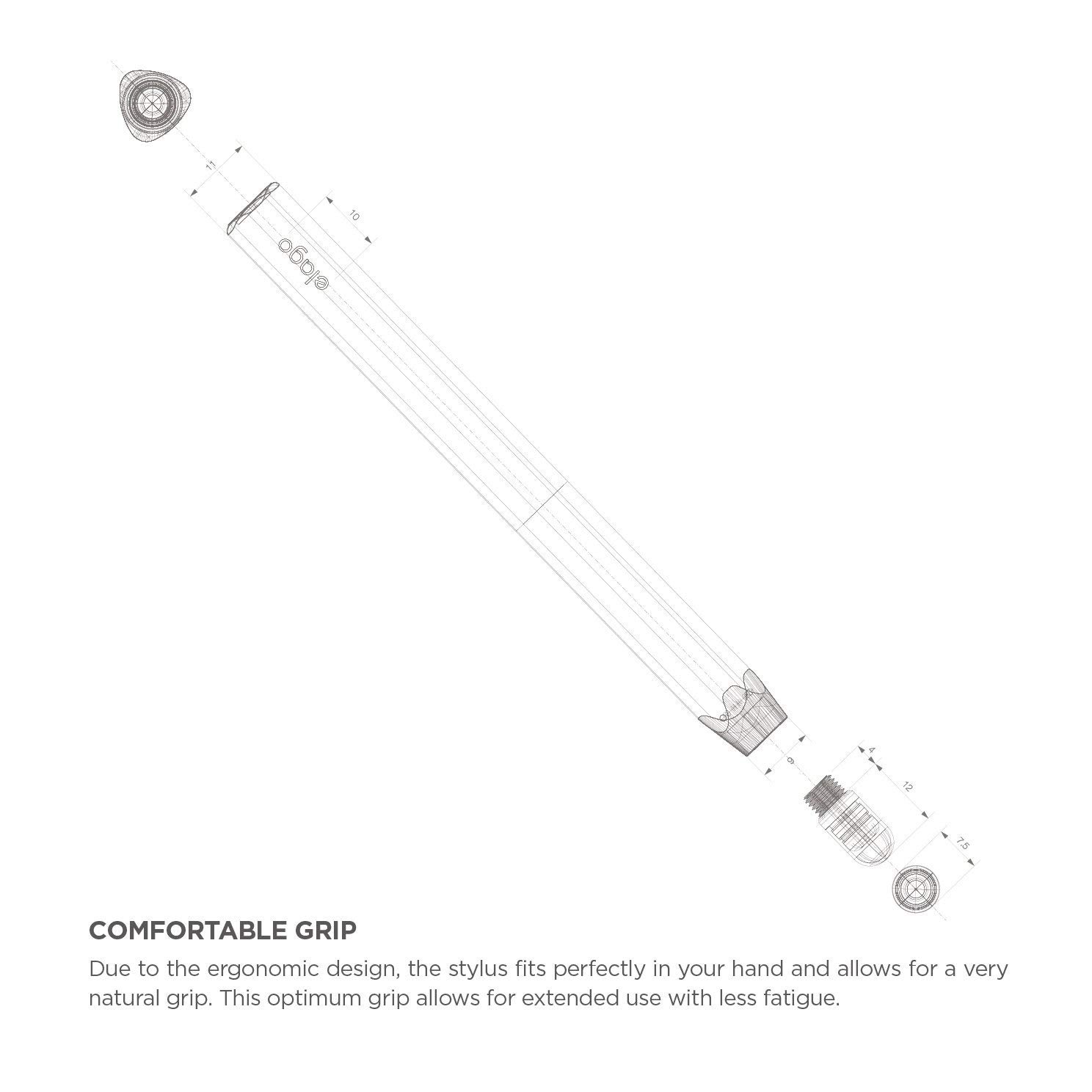 Foto 3 pulgar | Lápiz Capacitivo Elago Premium De Aluminio Para Iphone, Ipad, Galaxy - Venta Internacional.
