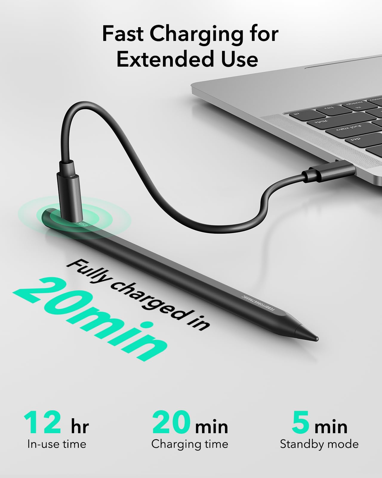 Foto 6 pulgar | Ipad Pencil Esr Geo Digital Findmy Compatible Con Apple Ipad - Venta Internacional.