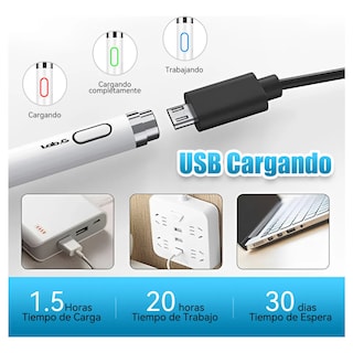 Foto 4 | Lápiz Optico Capacitivo Para Ipad Tablet Android Ios Lab.g Blanco