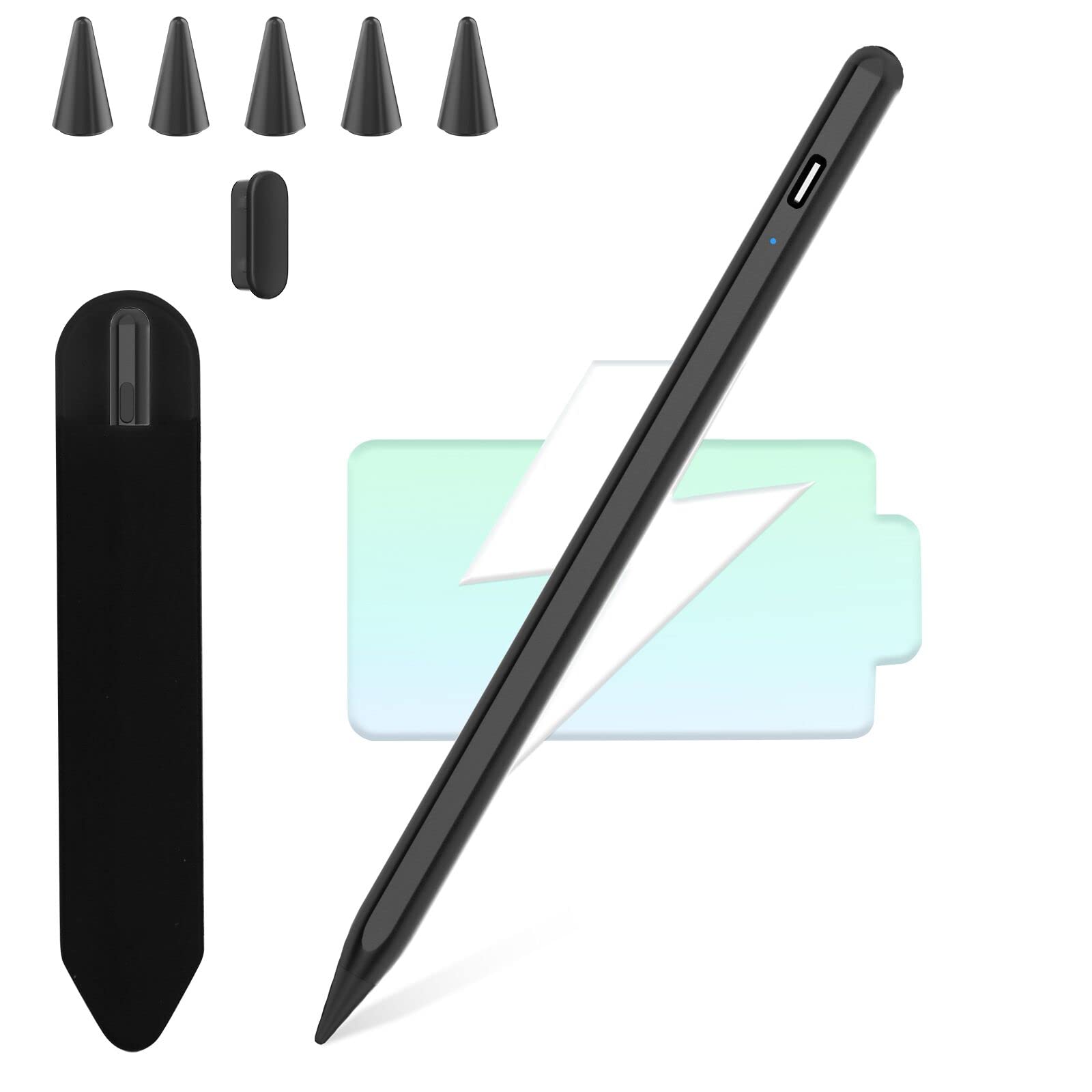 Lápiz Capacitivo Kbcase Para Ipad 9ª, 10ª Generación Con Palm Rechazo - Venta Internacional.