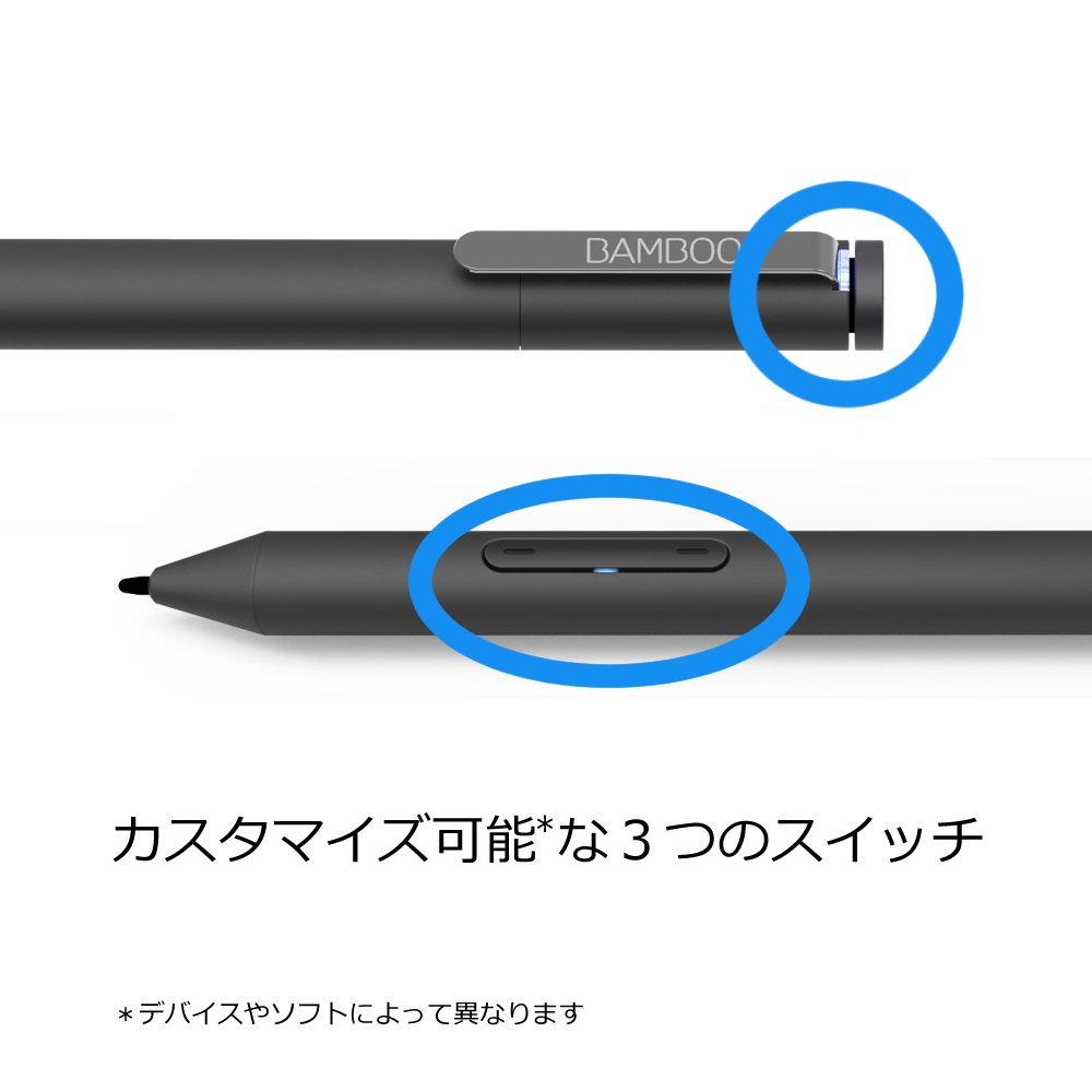 Foto 4 pulgar | Lápiz Capacitivo Wacom Bamboo Ink Smart Black Para Windows 10 - Venta Internacional.