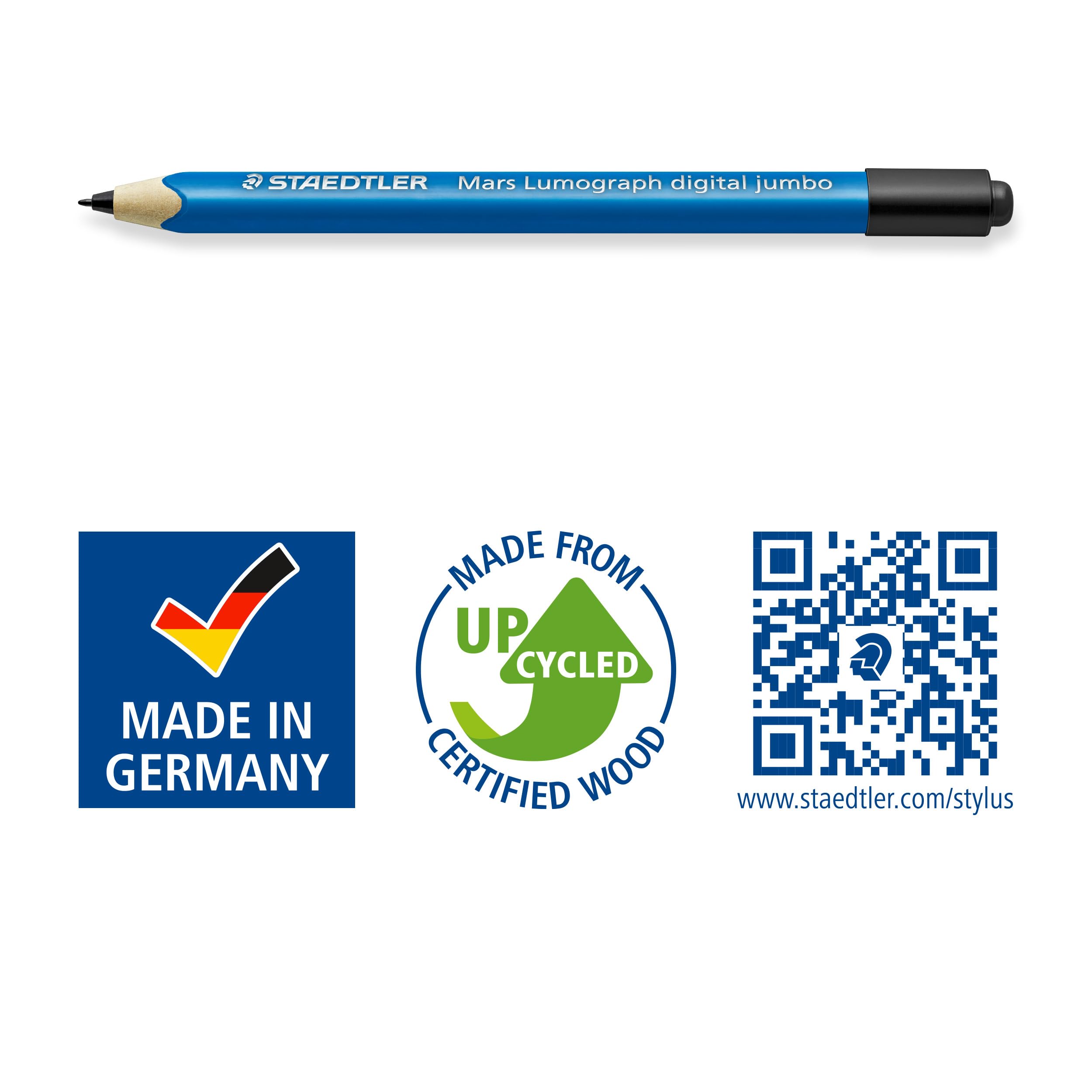 Foto 7 | Lápiz Digital Staedtler Mars Lugraph Jumbo - Venta Internacional.