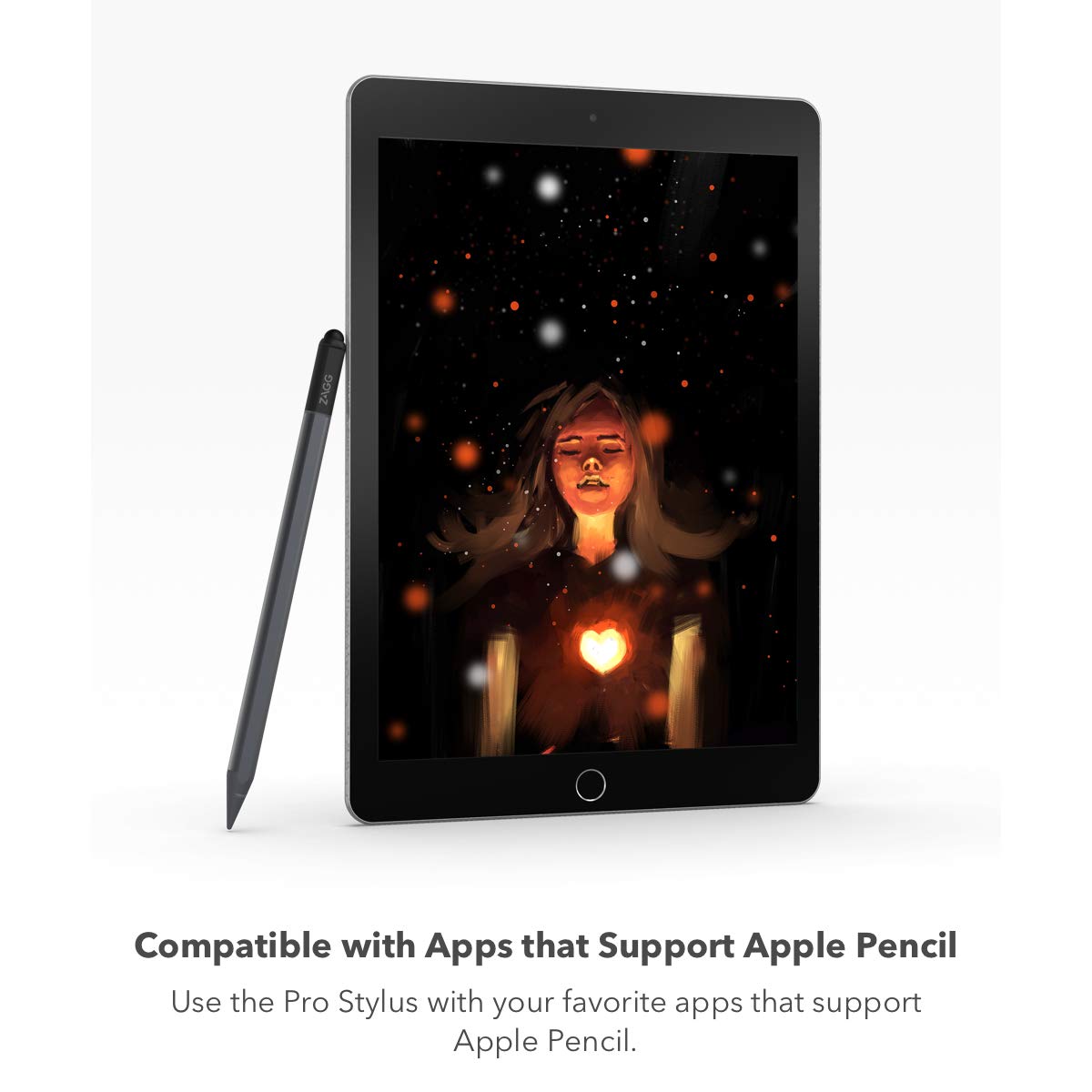 Foto 5 | Lápiz Óptico Zagg Pro Con Puntas Activas Y Capacitivas Para Ipad - Venta Internacional.