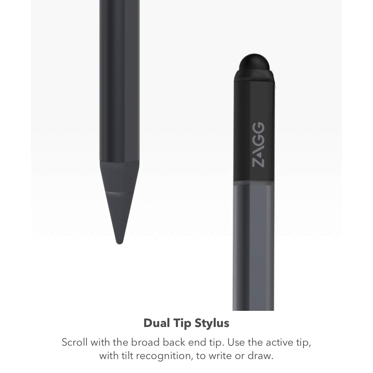 Foto 7 pulgar | Lápiz Óptico Zagg Pro Con Puntas Activas Y Capacitivas Para Ipad - Venta Internacional.