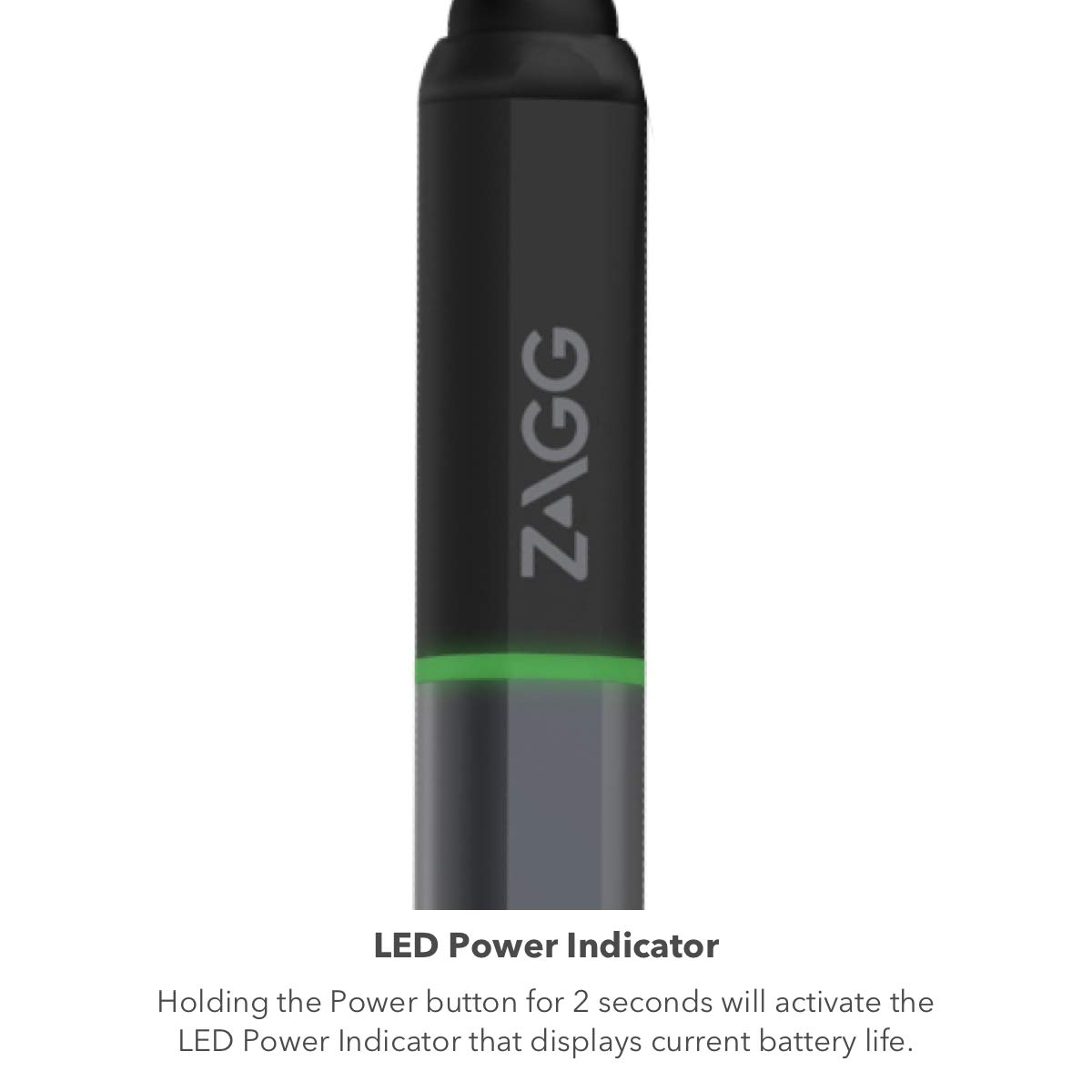 Foto 8 pulgar | Lápiz Óptico Zagg Pro Con Puntas Activas Y Capacitivas Para Ipad - Venta Internacional.