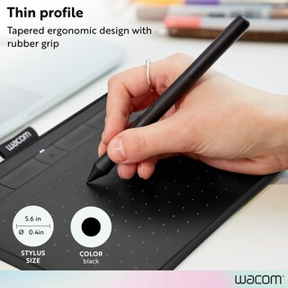 Foto 5 | Bolígrafo Wacom Lp1100k 4k Para Tableta Intuos Color Negro - Venta Internacional.
