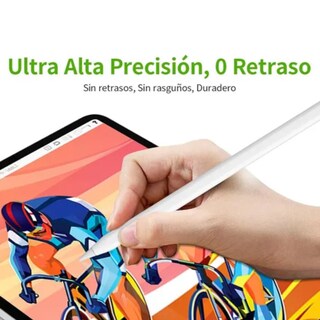 Foto 6 | Mr. Gadgets Pencil Para Ipad Lápiz Óptico Smart Stylus Pen Carga Usb-c Magnético Sensible Inclinación Rechazo De Palma