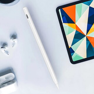 Foto 7 | Mr. Gadgets Pencil Para Ipad Lápiz Óptico Smart Stylus Pen Carga Usb-c Magnético Sensible Inclinación Rechazo De Palma