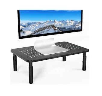 Foto 2 | Soporte De Monitor De Altura Ajustable Para Ordenador Eo Safe Imports Esi-336 Negro