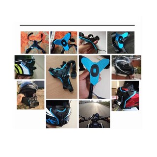 Foto 3 | Montura De Casco Gopro 9 /8/7/6/5/4/3 Eo Safe Imports Esi-503 Naranja
