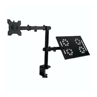Foto 1 | Soporte Articulado para Laptop y Monitor de 14 a 27 Pulgadas Elegate Negro