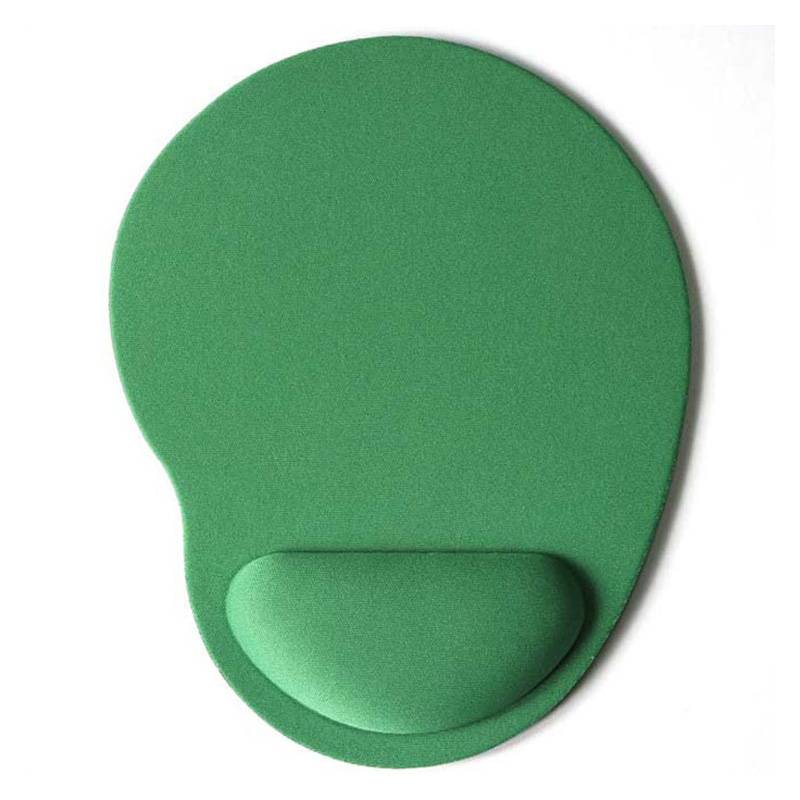 Foto 2 pulgar | 2pzs Mousepad Tapete Ergonómico de Antideslizante Ratón Verde