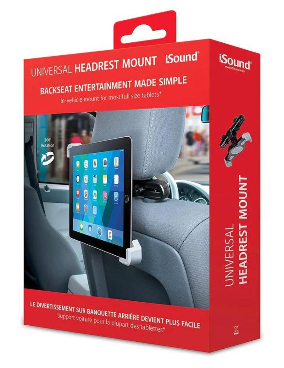 Foto 4 pulgar | Soporte de Tablet Isound para Auto