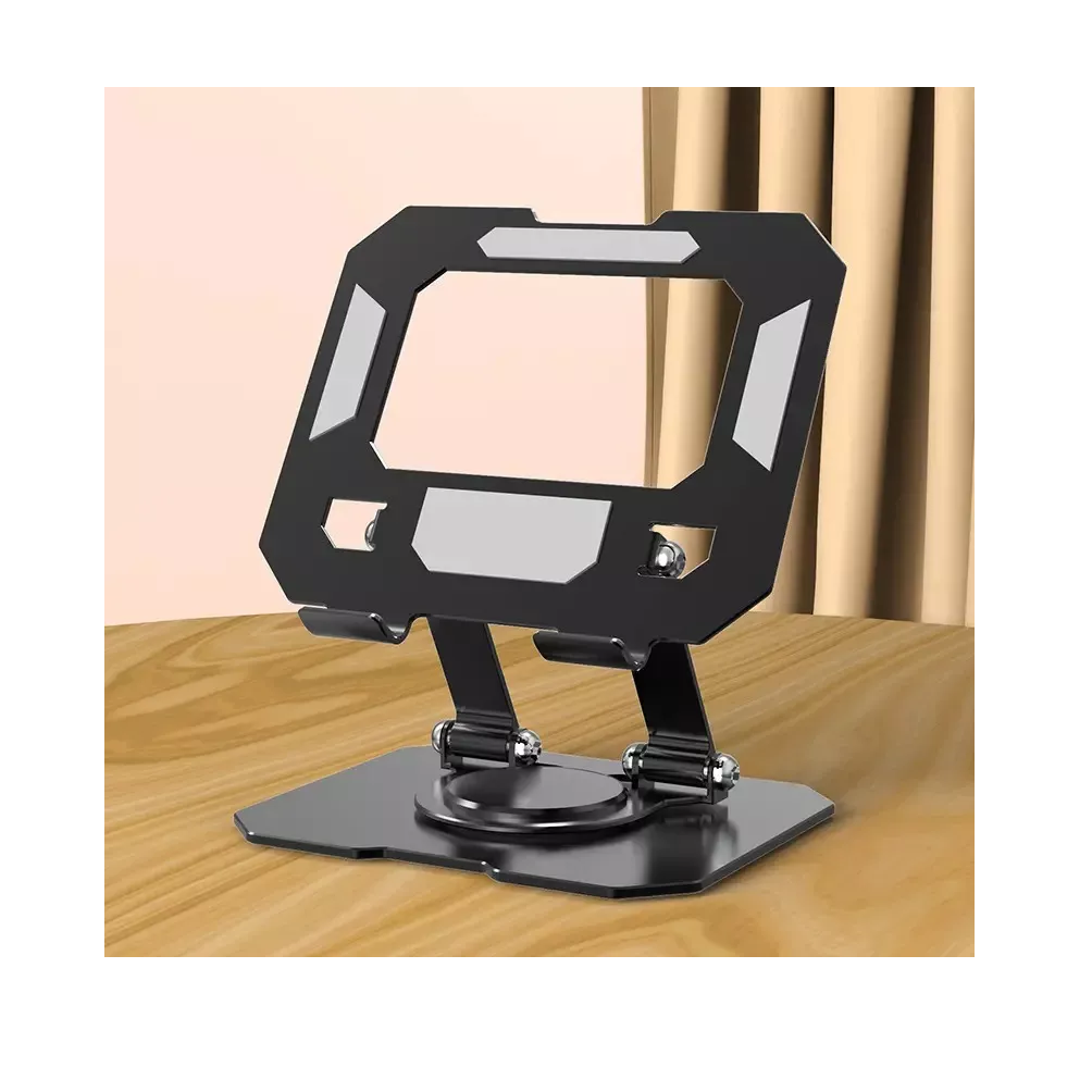 Foto 5 pulgar | Base De Soporte Ajustable Plegable Giratorio 360 Para Tablet Negro